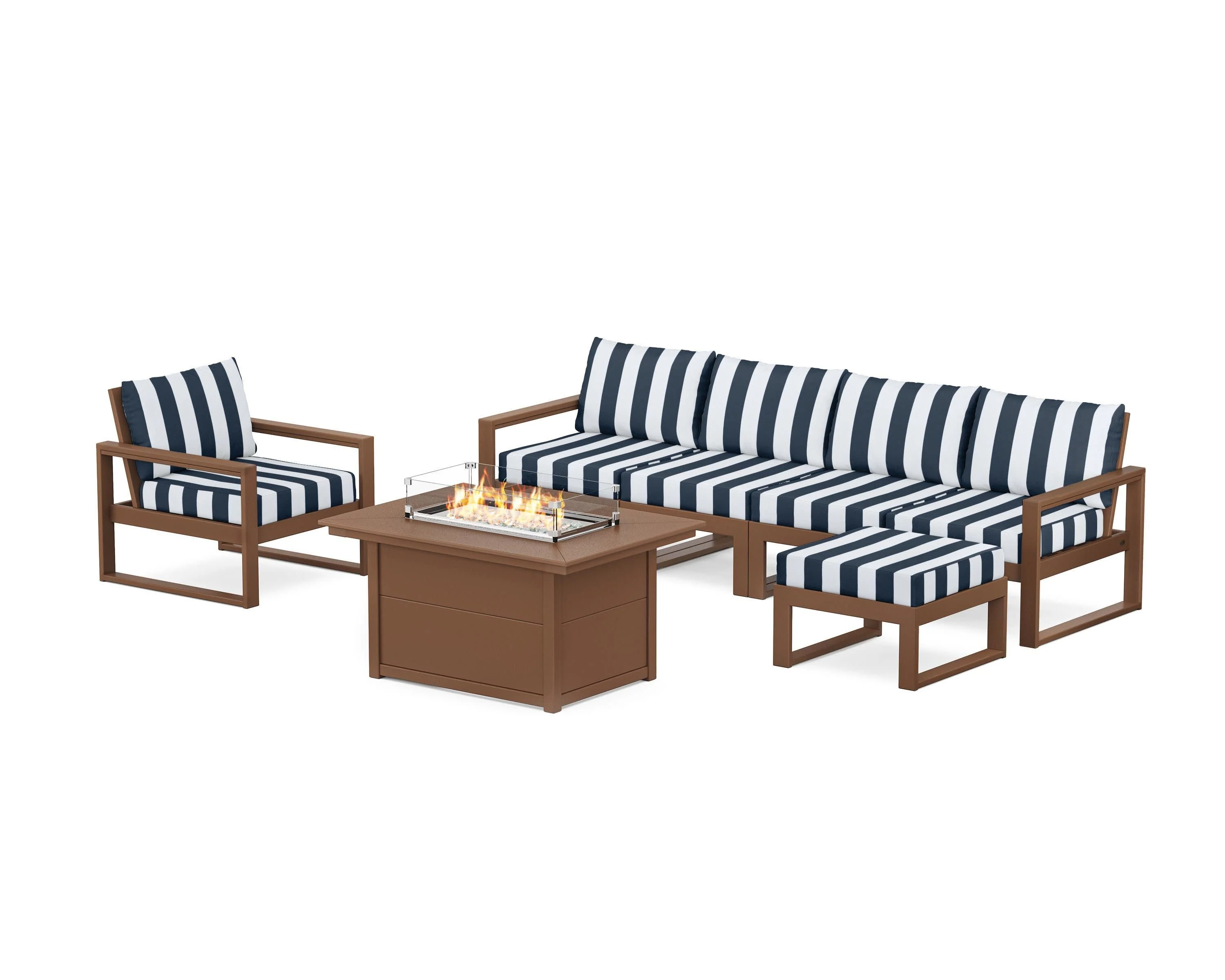 EDGE Sectional Lounge and Fire Pit Set - Image 191
