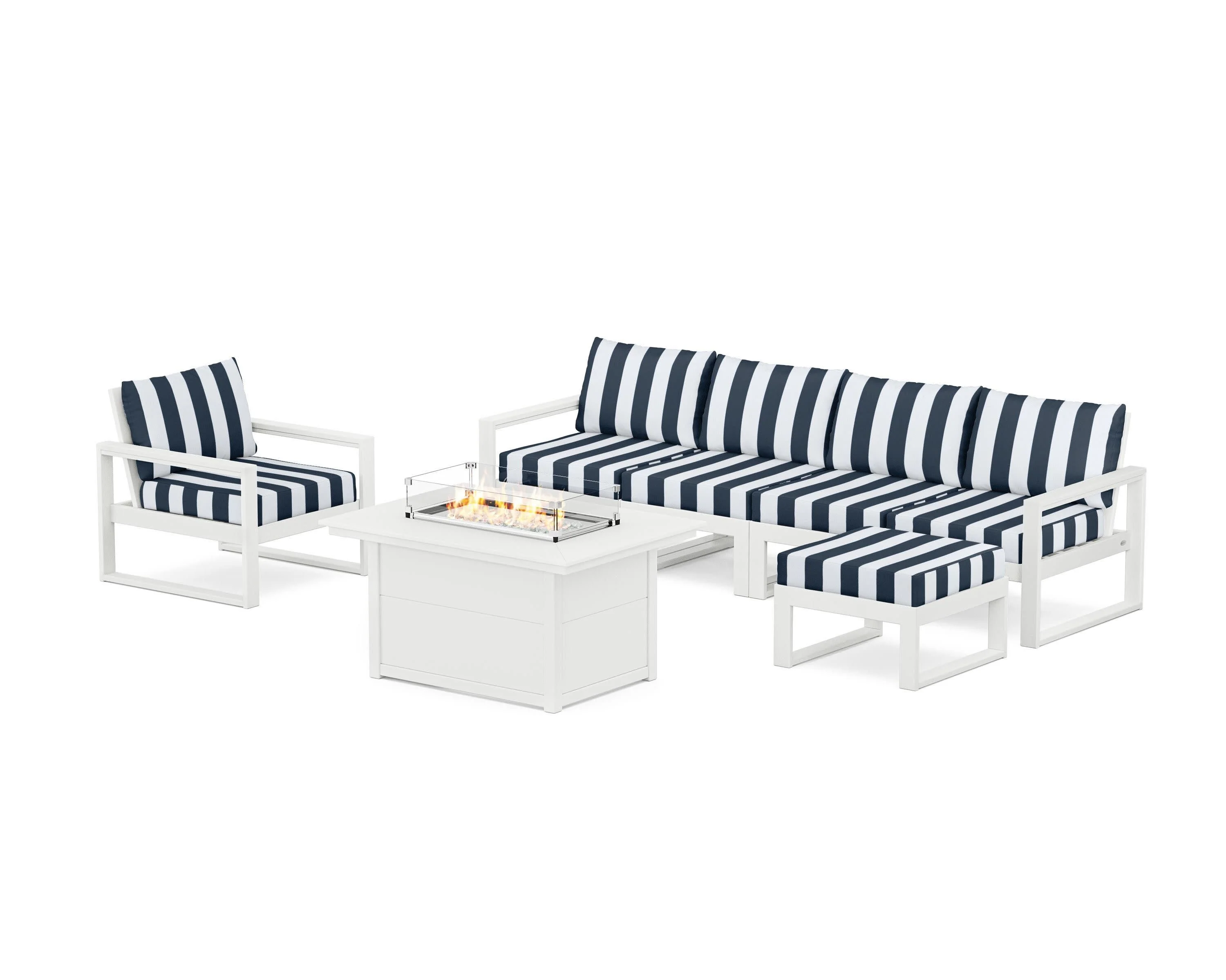 EDGE Sectional Lounge and Fire Pit Set - Image 194