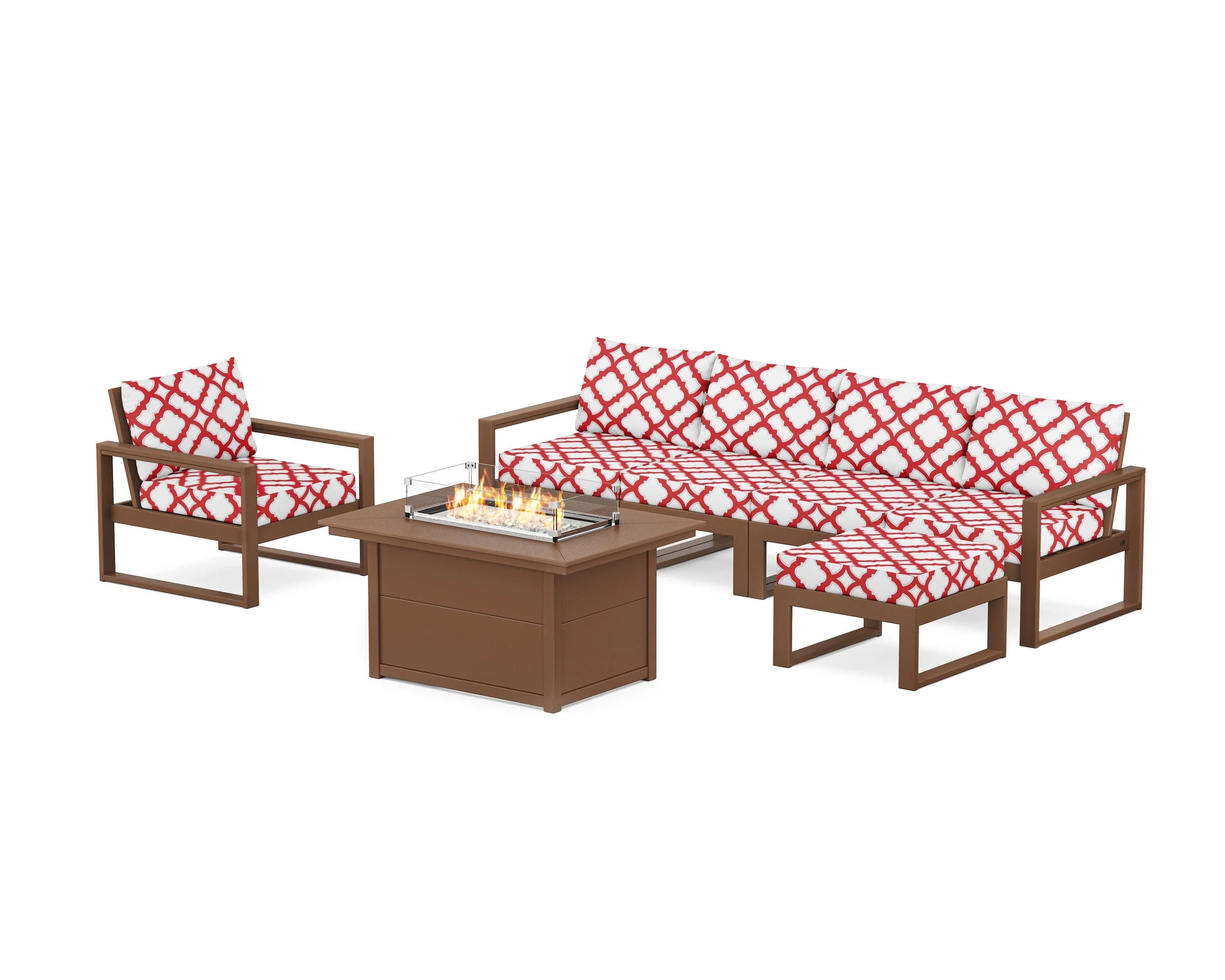 EDGE Sectional Lounge and Fire Pit Set - Image 86