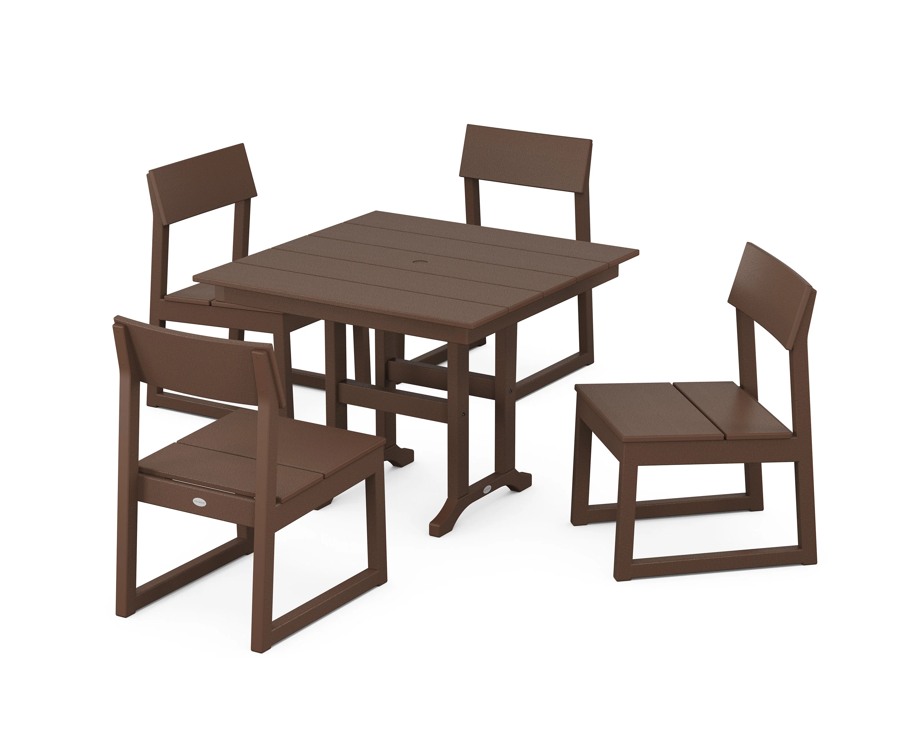 EDGE Side Chair 5-Piece Farmhouse Dining Set - Image 10