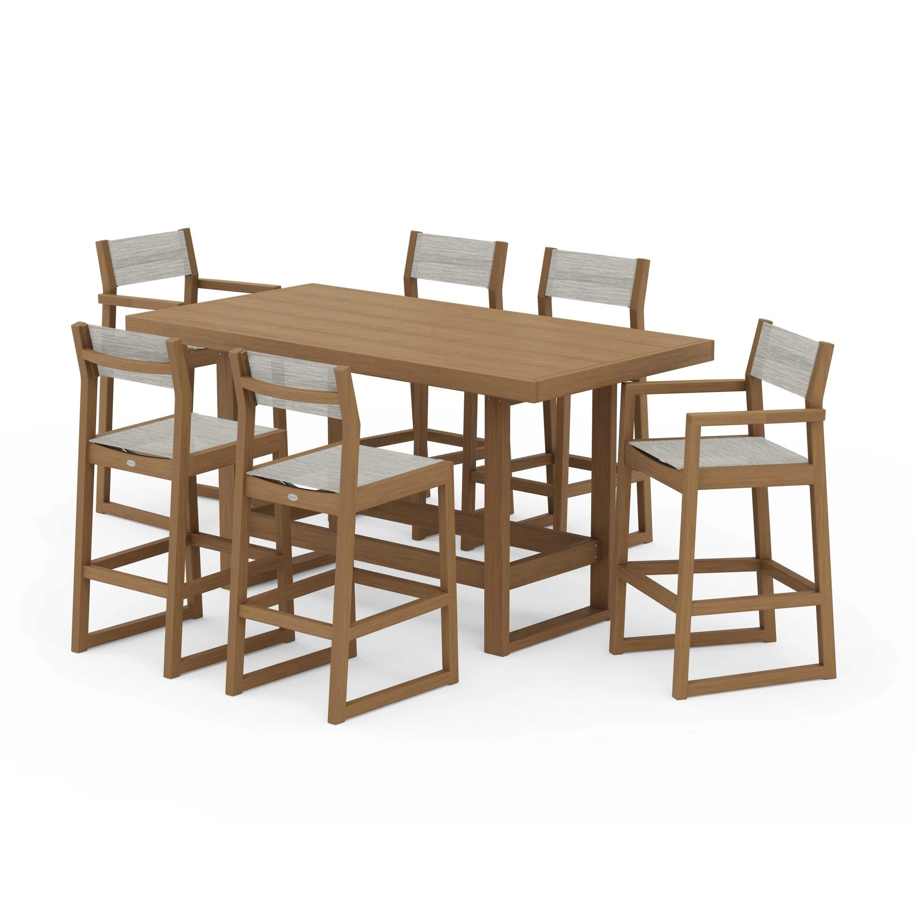 EDGE Sling 7-Piece Bar Table Set - Image 118