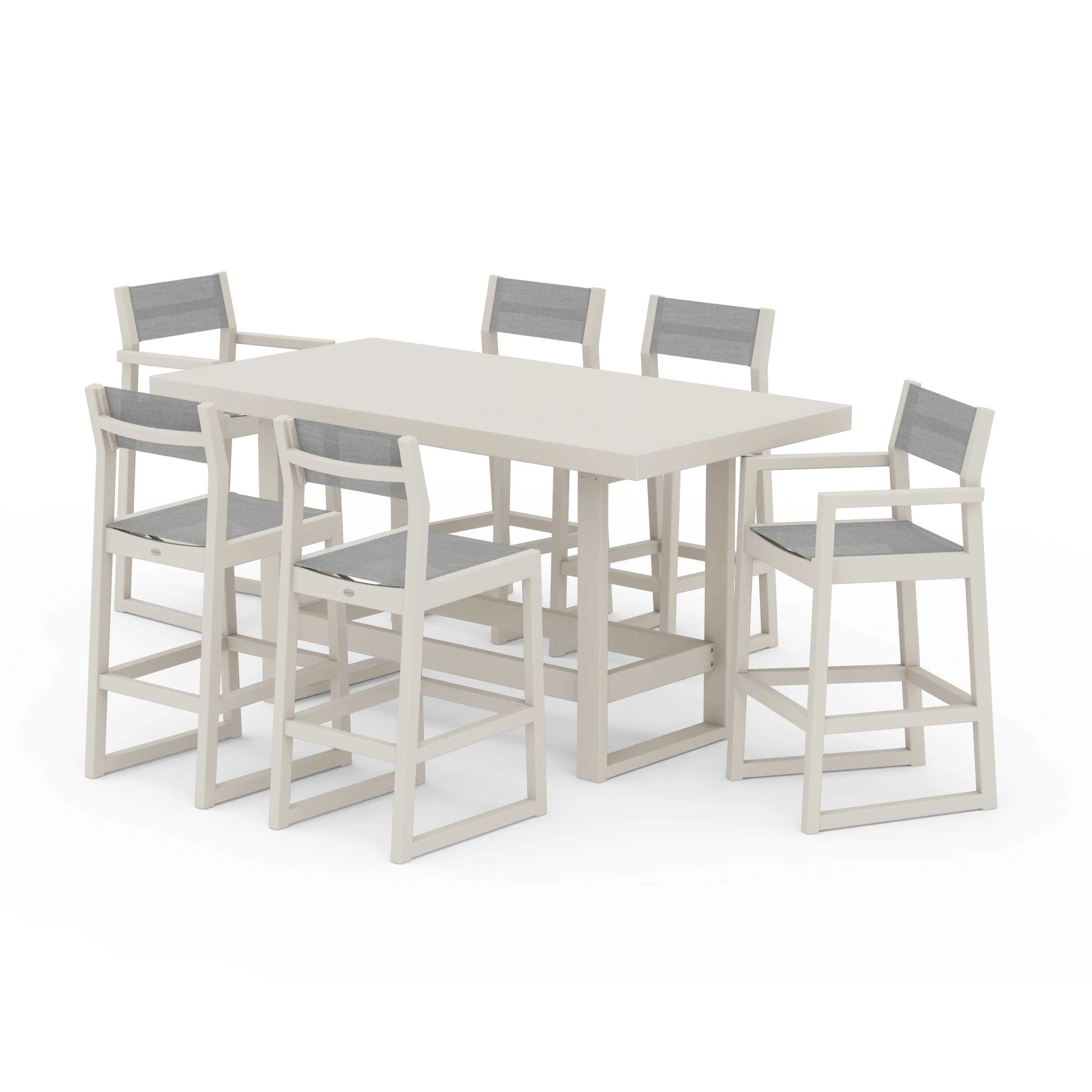 EDGE Sling 7-Piece Bar Table Set - Image 74