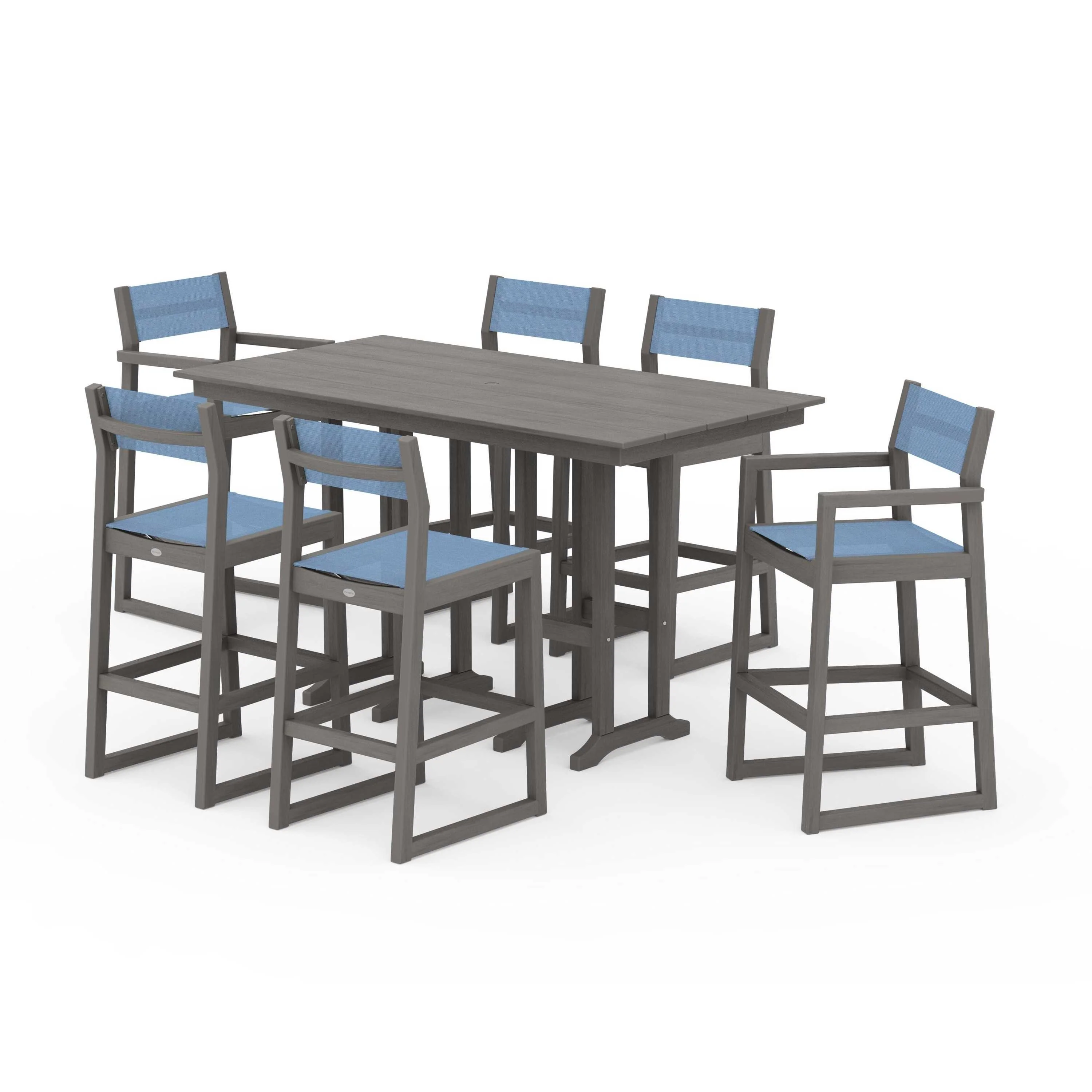 EDGE Sling 7-Piece Farmhouse Bar Set - Image 110