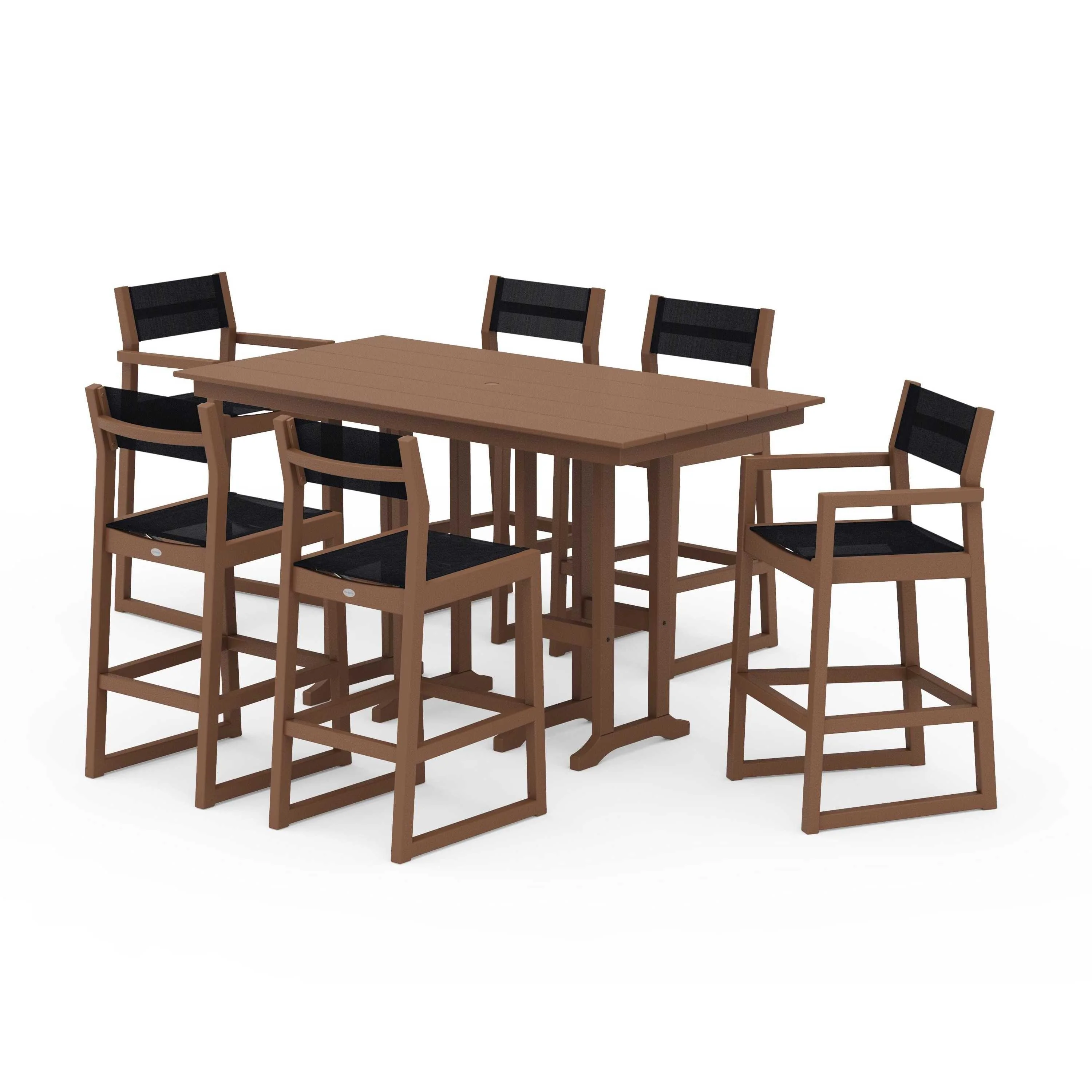 EDGE Sling 7-Piece Farmhouse Bar Set - Image 118