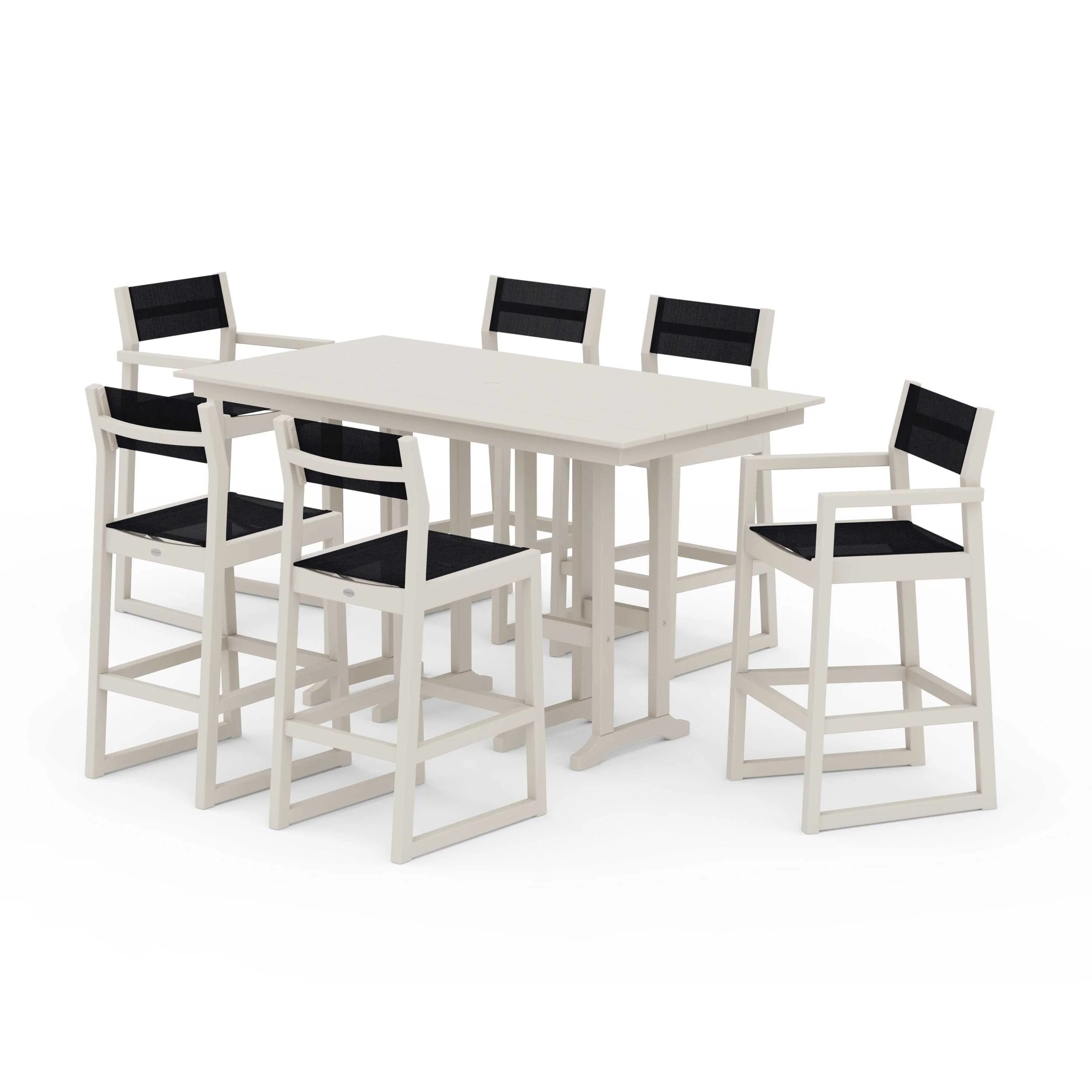 EDGE Sling 7-Piece Farmhouse Bar Set - Image 130