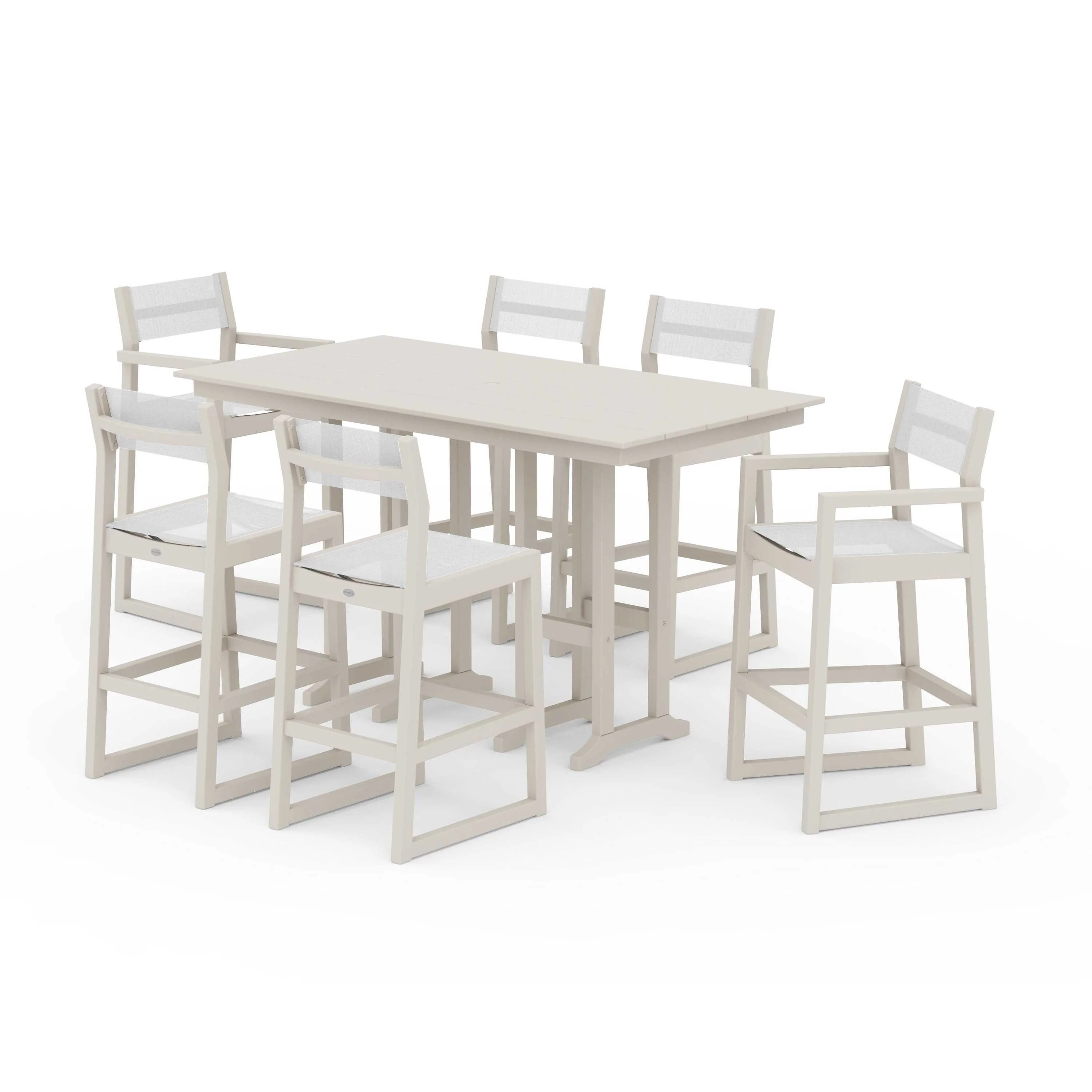EDGE Sling 7-Piece Farmhouse Bar Set - Image 134