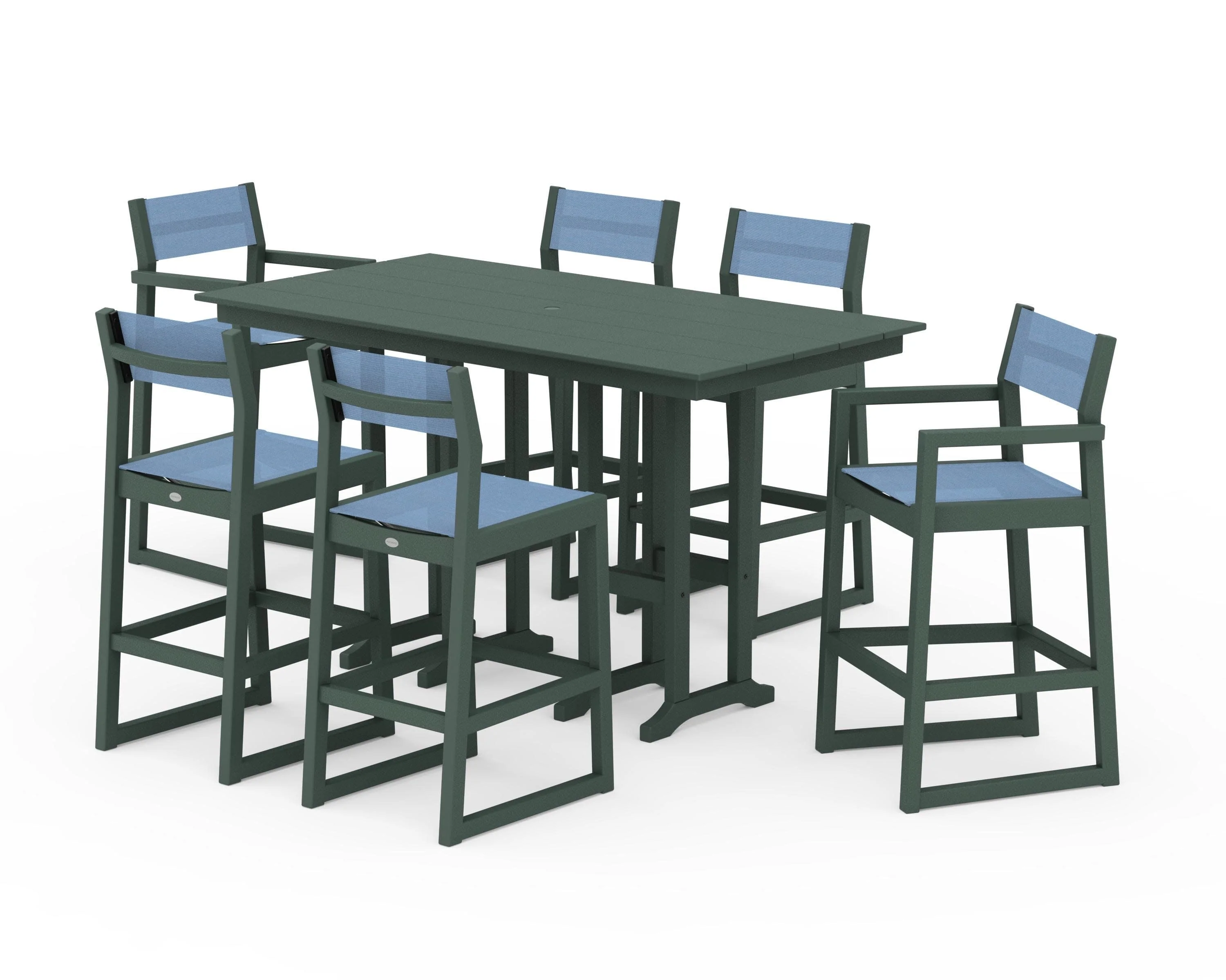 EDGE Sling 7-Piece Farmhouse Bar Set - Image 16