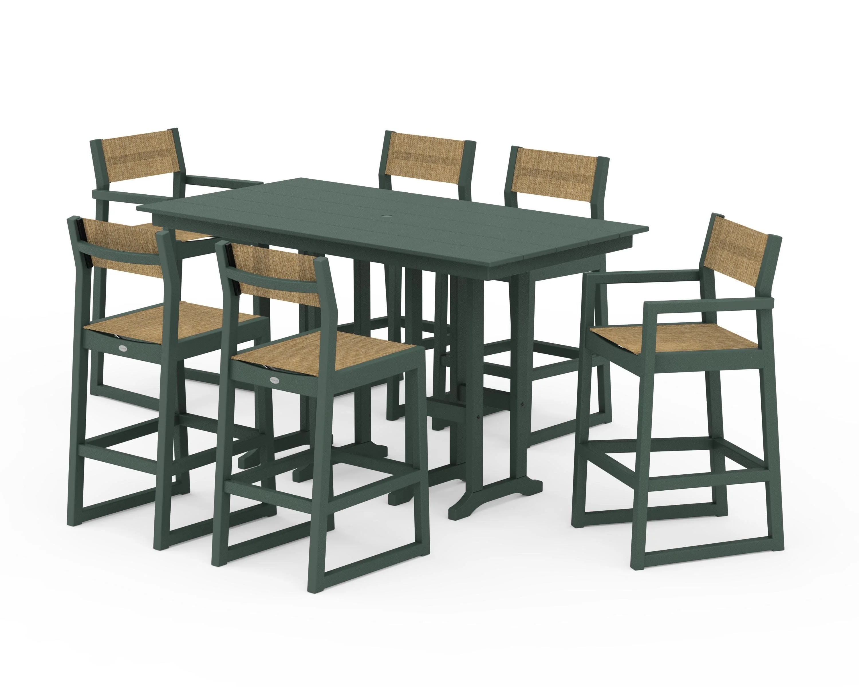 EDGE Sling 7-Piece Farmhouse Bar Set - Image 17