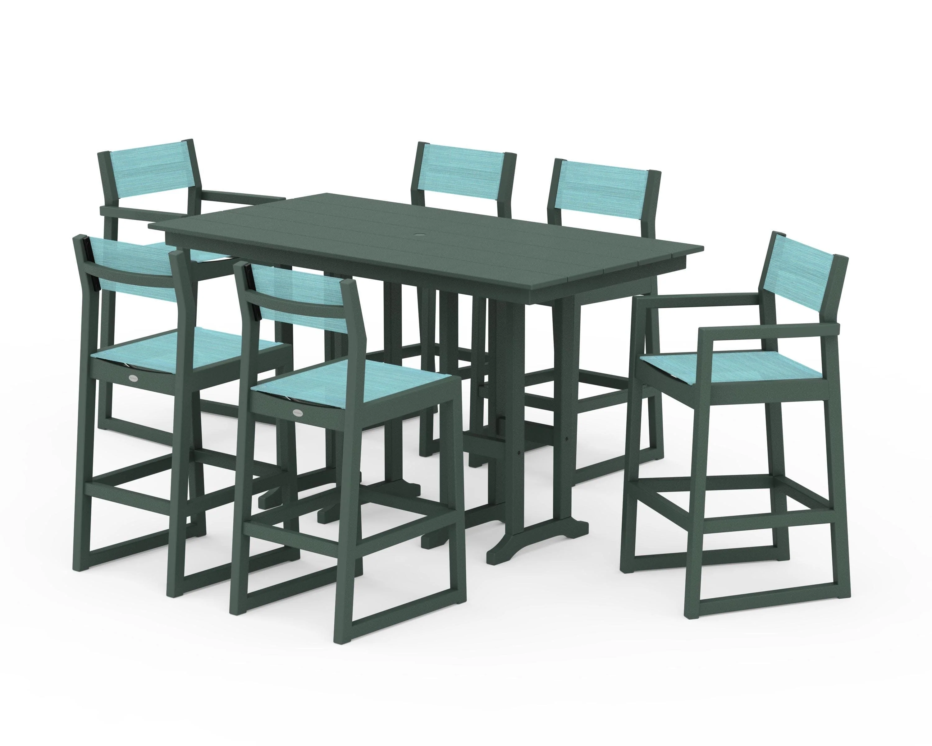 EDGE Sling 7-Piece Farmhouse Bar Set - Image 20