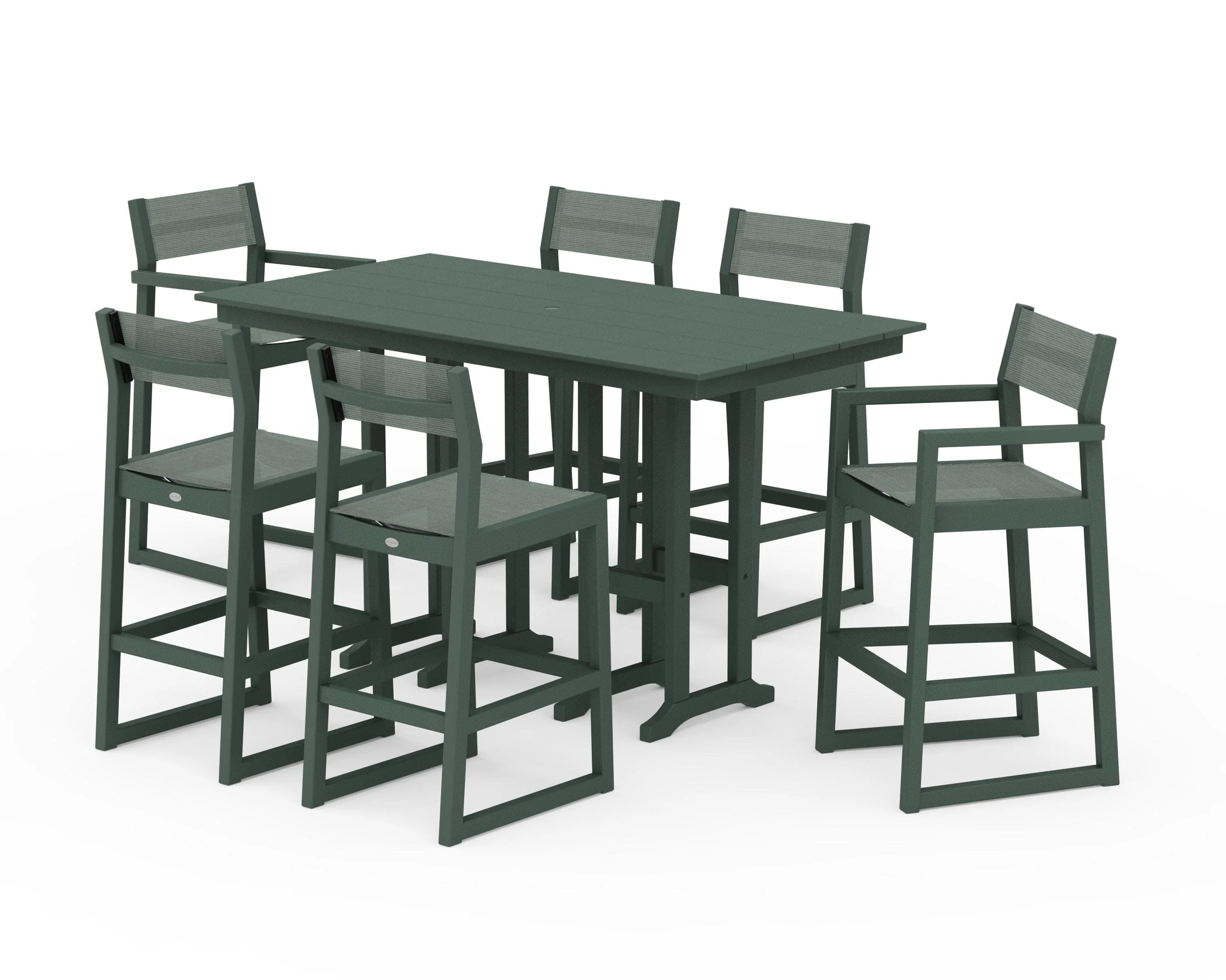 EDGE Sling 7-Piece Farmhouse Bar Set - Image 23