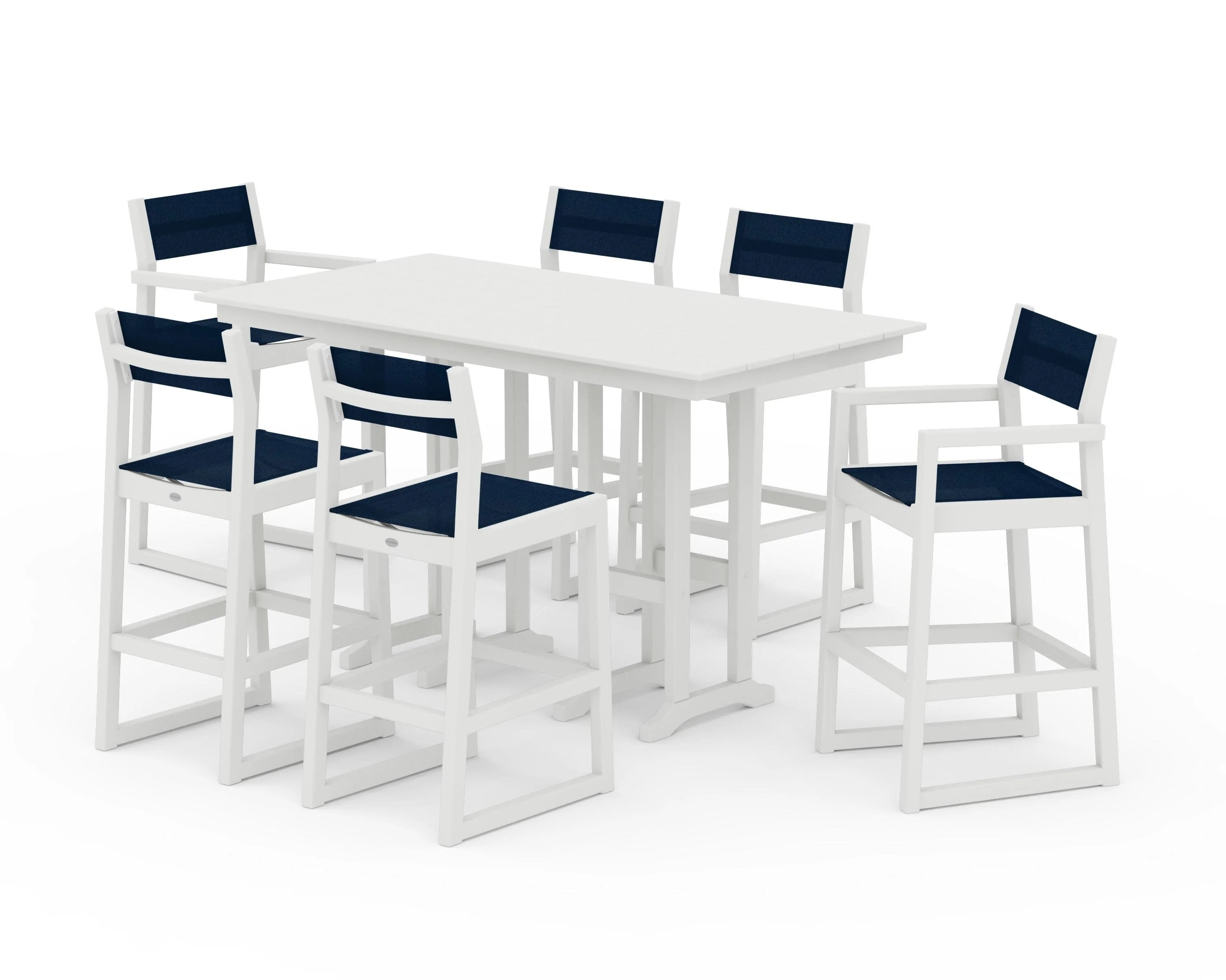 EDGE Sling 7-Piece Farmhouse Bar Set - Image 25