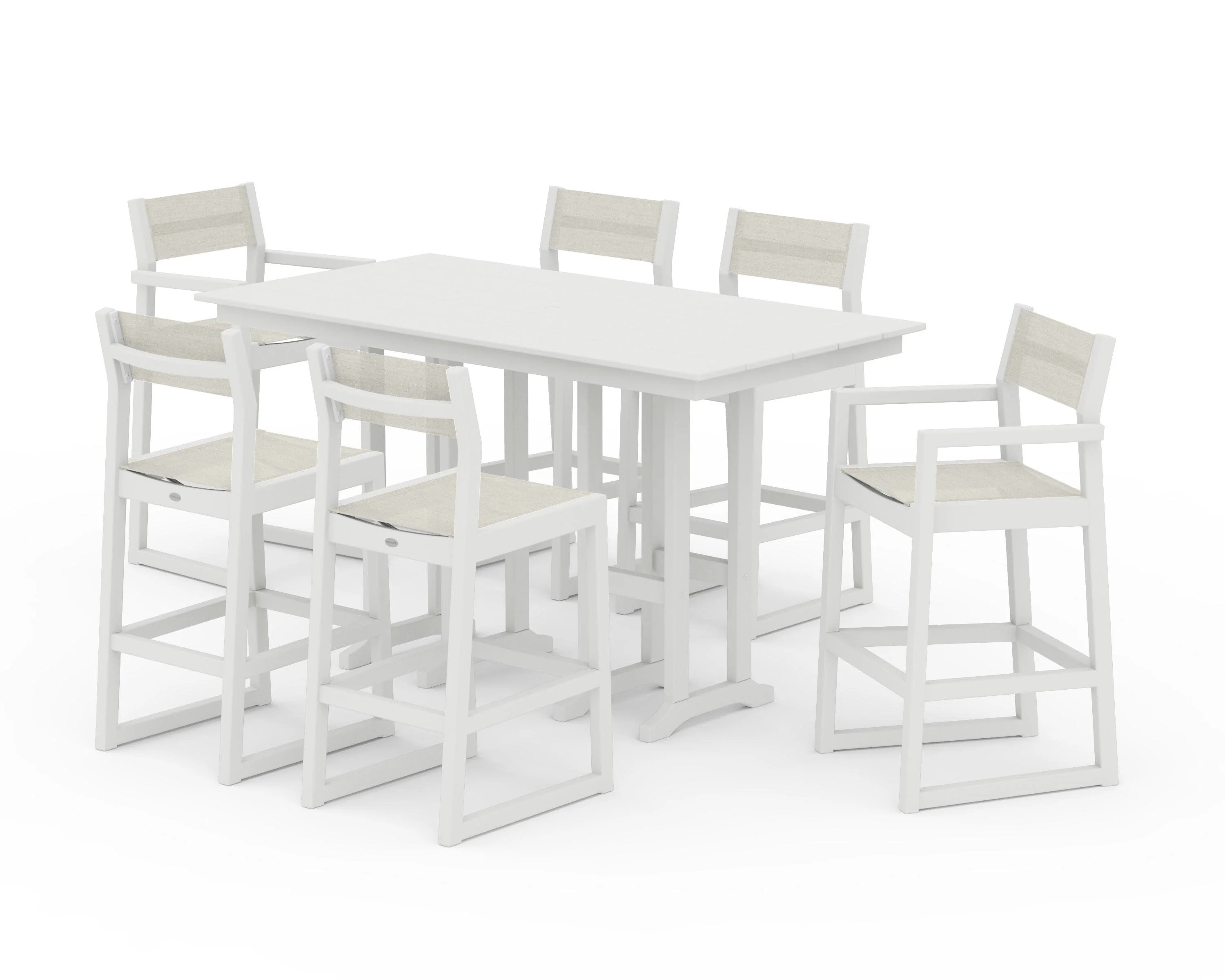 EDGE Sling 7-Piece Farmhouse Bar Set - Image 29