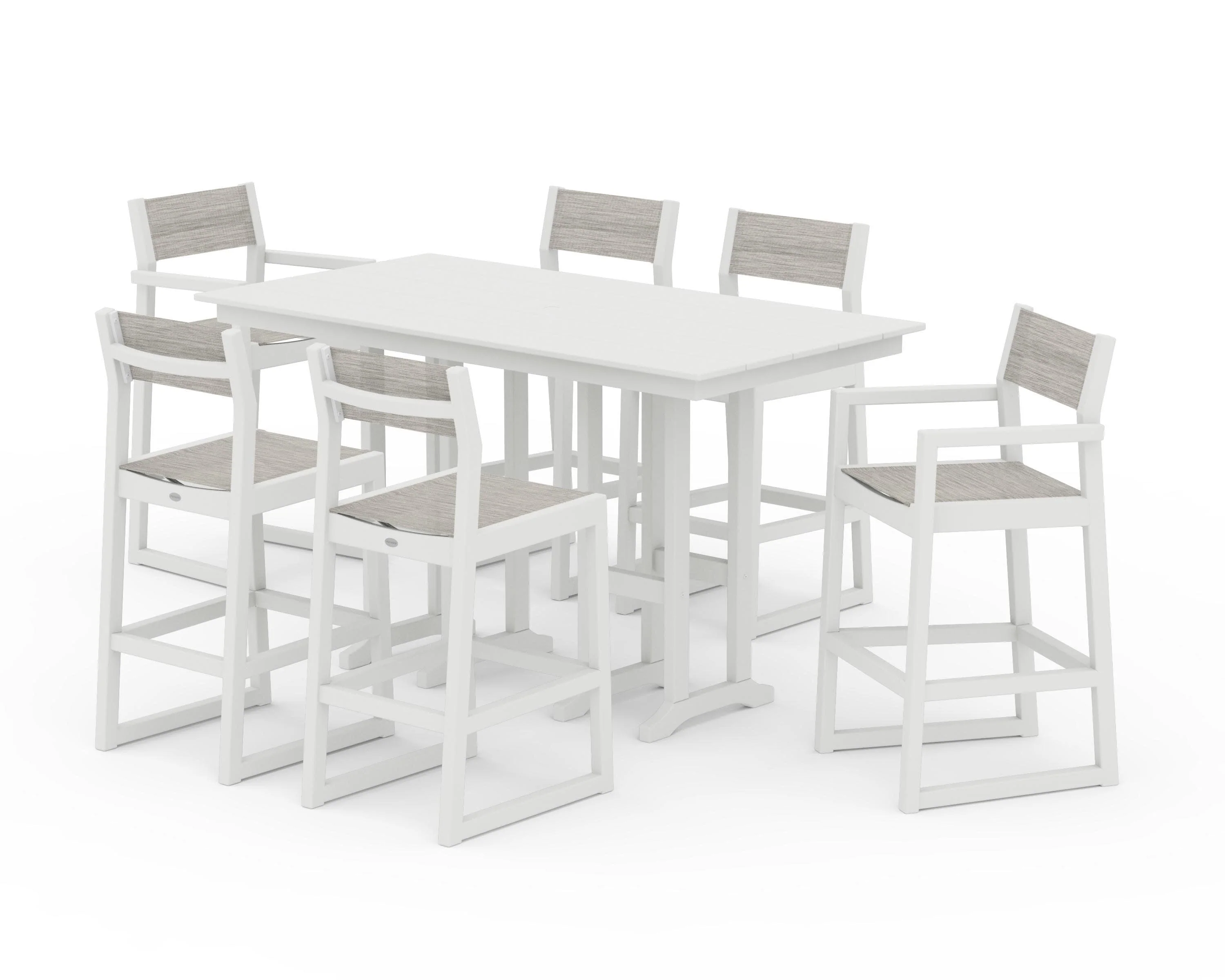 EDGE Sling 7-Piece Farmhouse Bar Set - Image 30