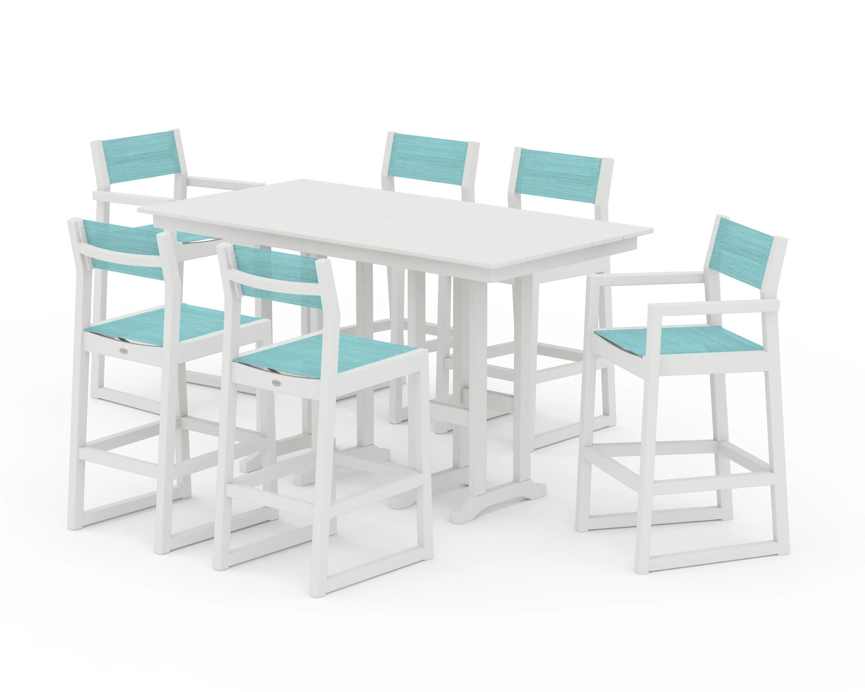 EDGE Sling 7-Piece Farmhouse Bar Set - Image 31