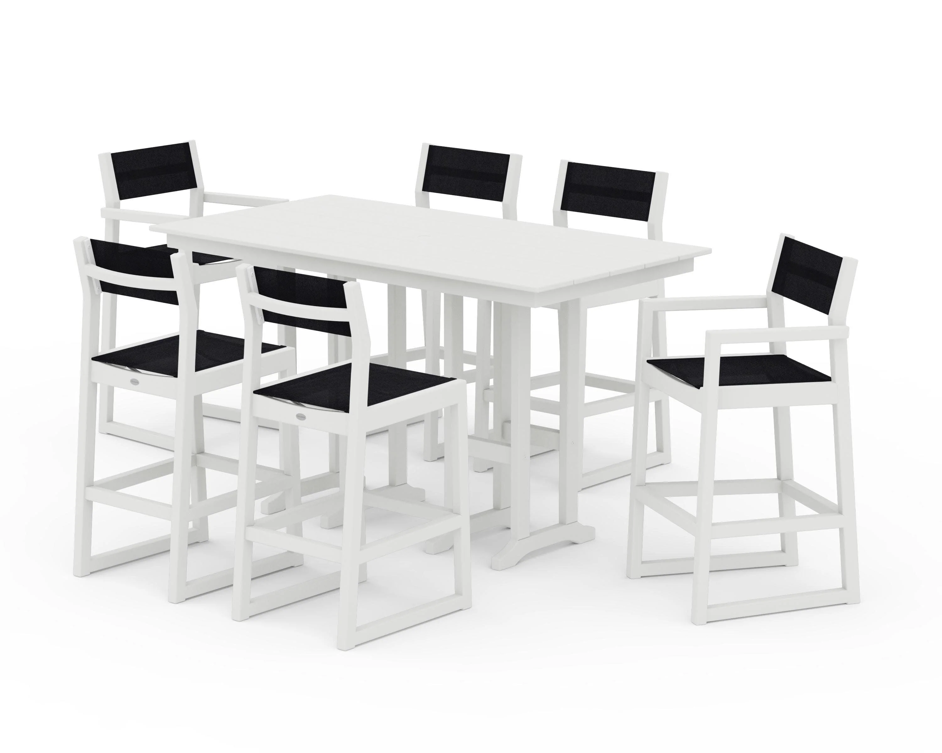 EDGE Sling 7-Piece Farmhouse Bar Set - Image 32