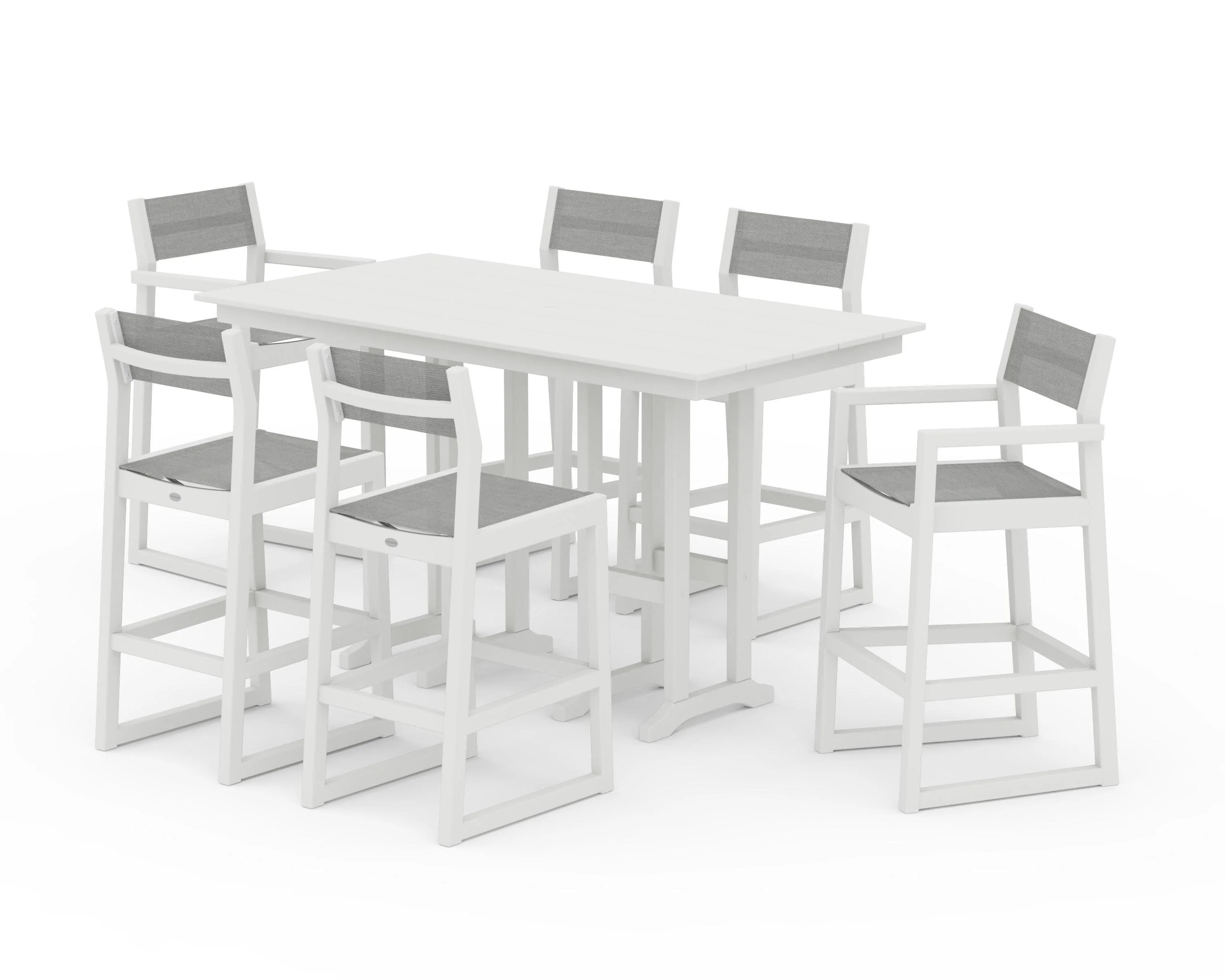 EDGE Sling 7-Piece Farmhouse Bar Set - Image 37