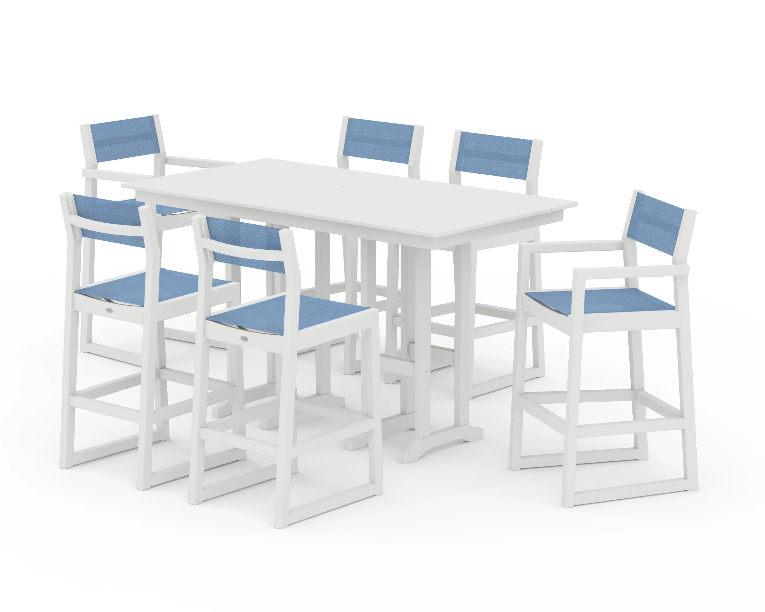 EDGE Sling 7-Piece Farmhouse Bar Set - Image 38