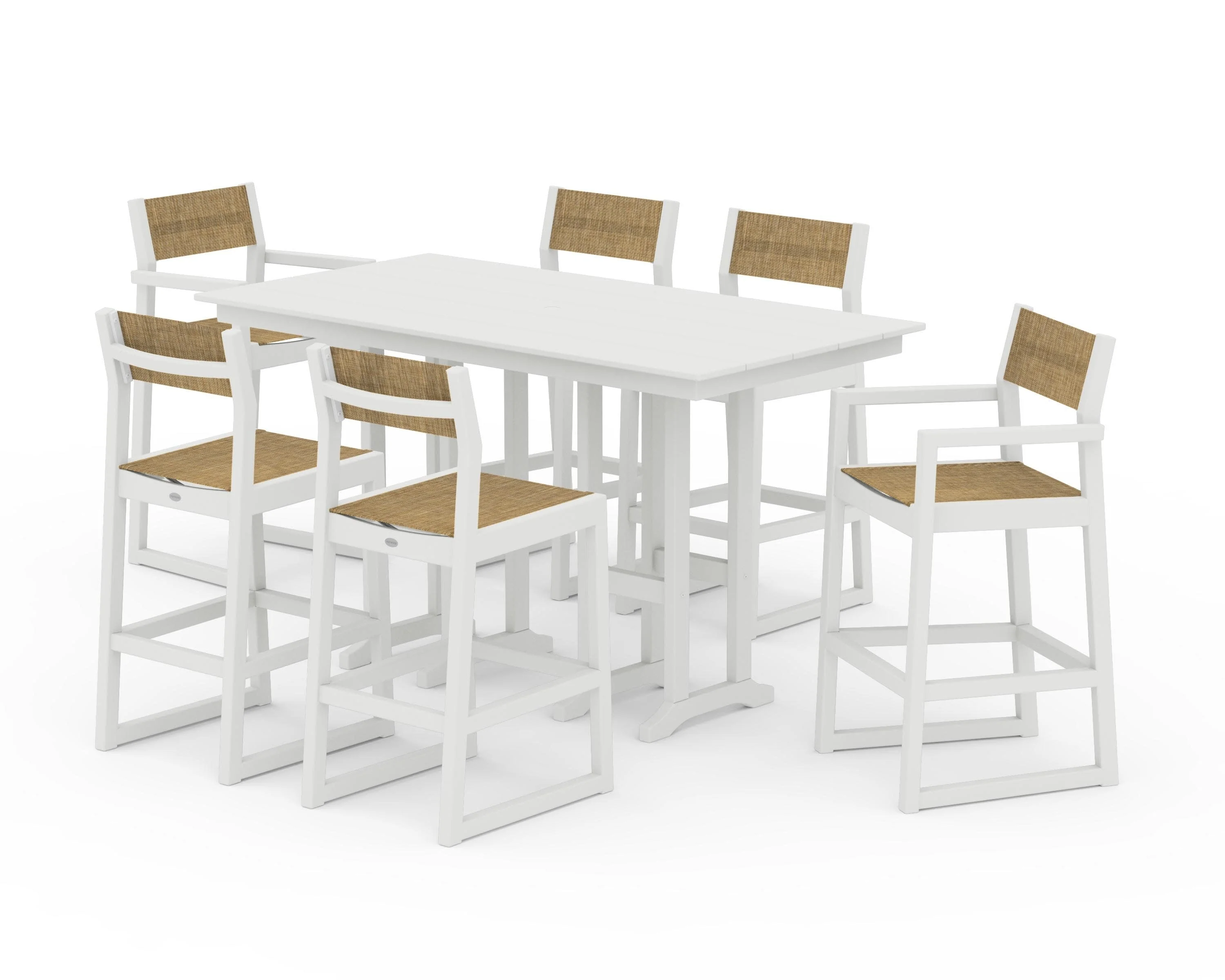 EDGE Sling 7-Piece Farmhouse Bar Set - Image 39