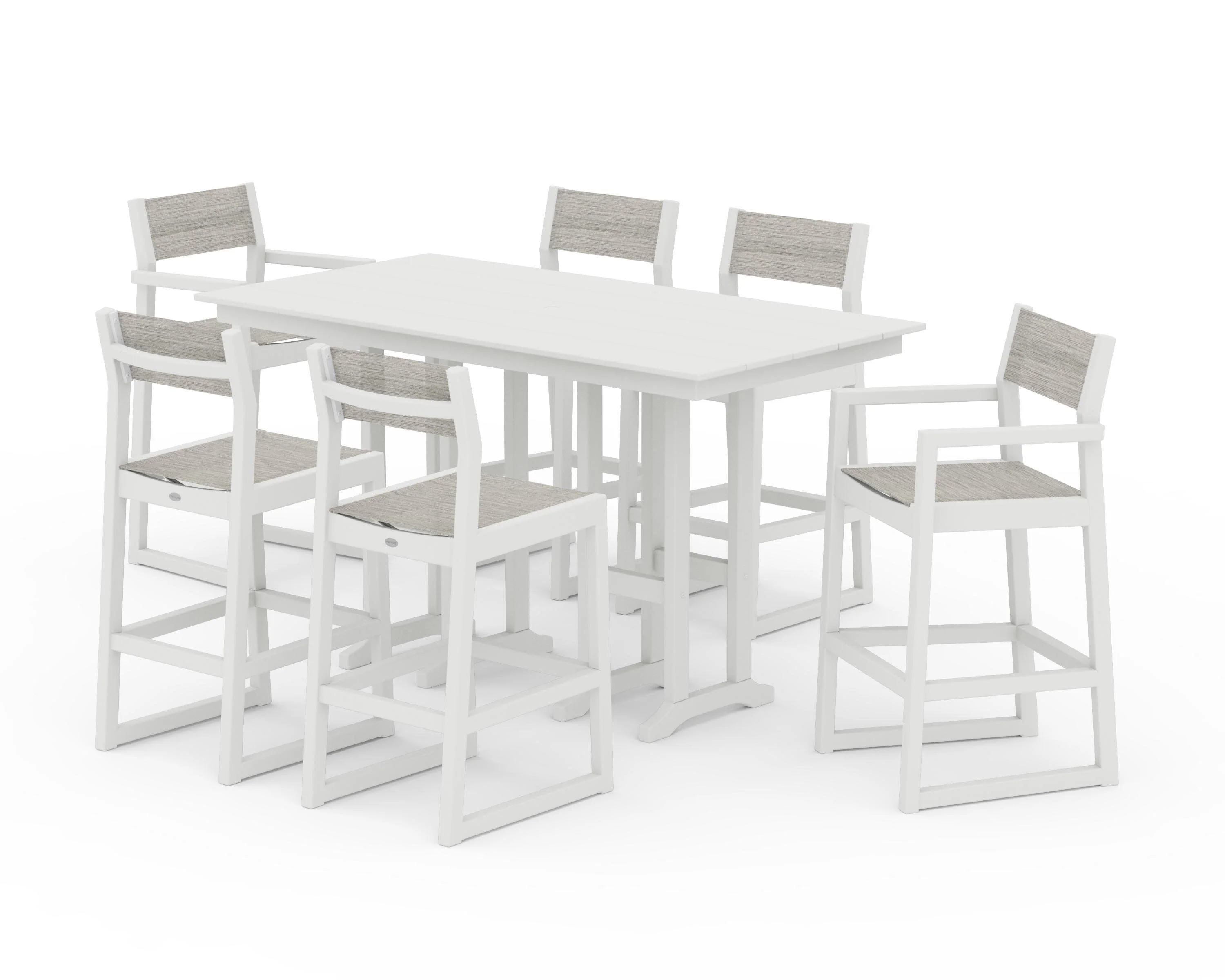 EDGE Sling 7-Piece Farmhouse Bar Set - Image 40