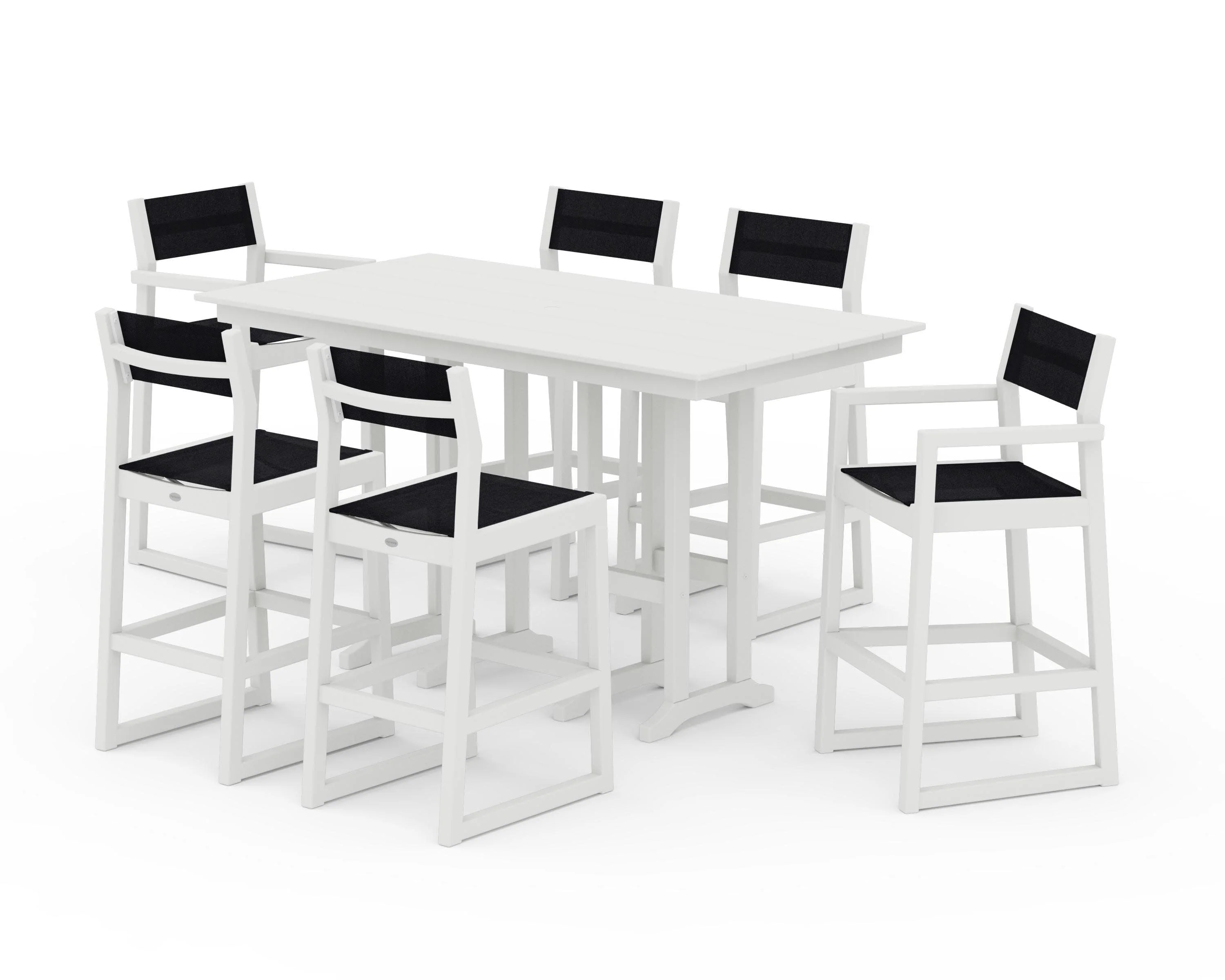 EDGE Sling 7-Piece Farmhouse Bar Set - Image 42