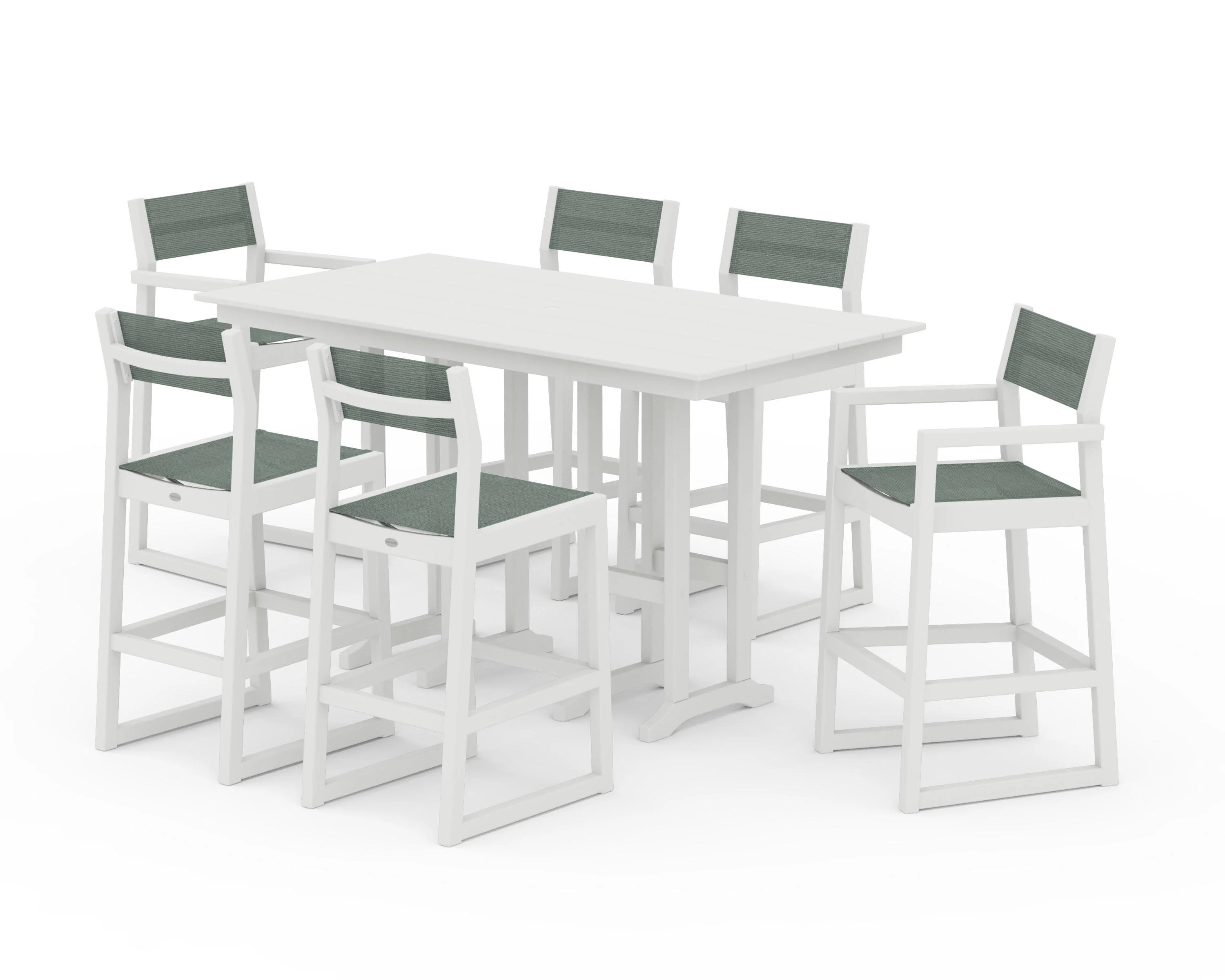 EDGE Sling 7-Piece Farmhouse Bar Set - Image 44
