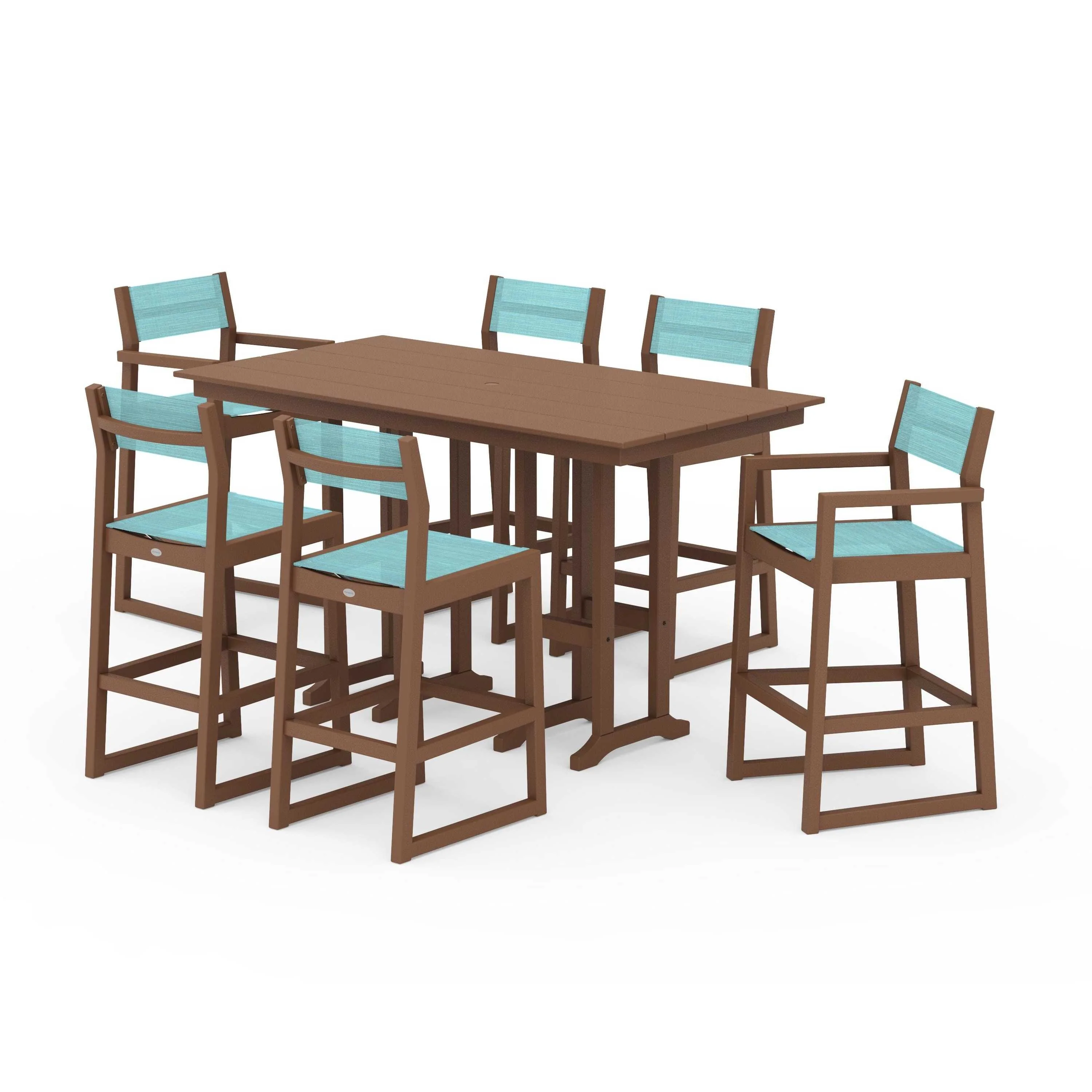 EDGE Sling 7-Piece Farmhouse Bar Set - Image 47