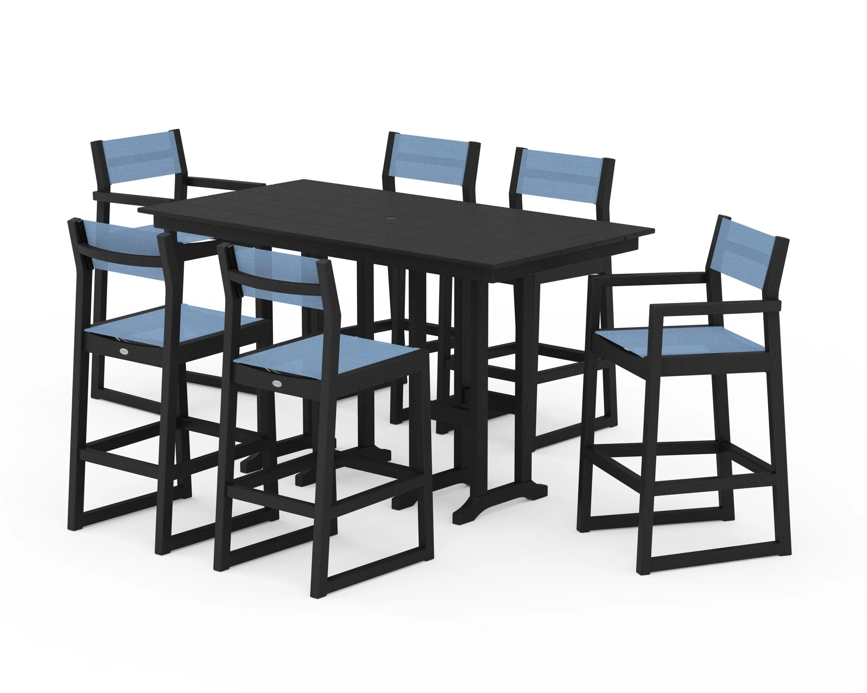 EDGE Sling 7-Piece Farmhouse Bar Set - Image 5