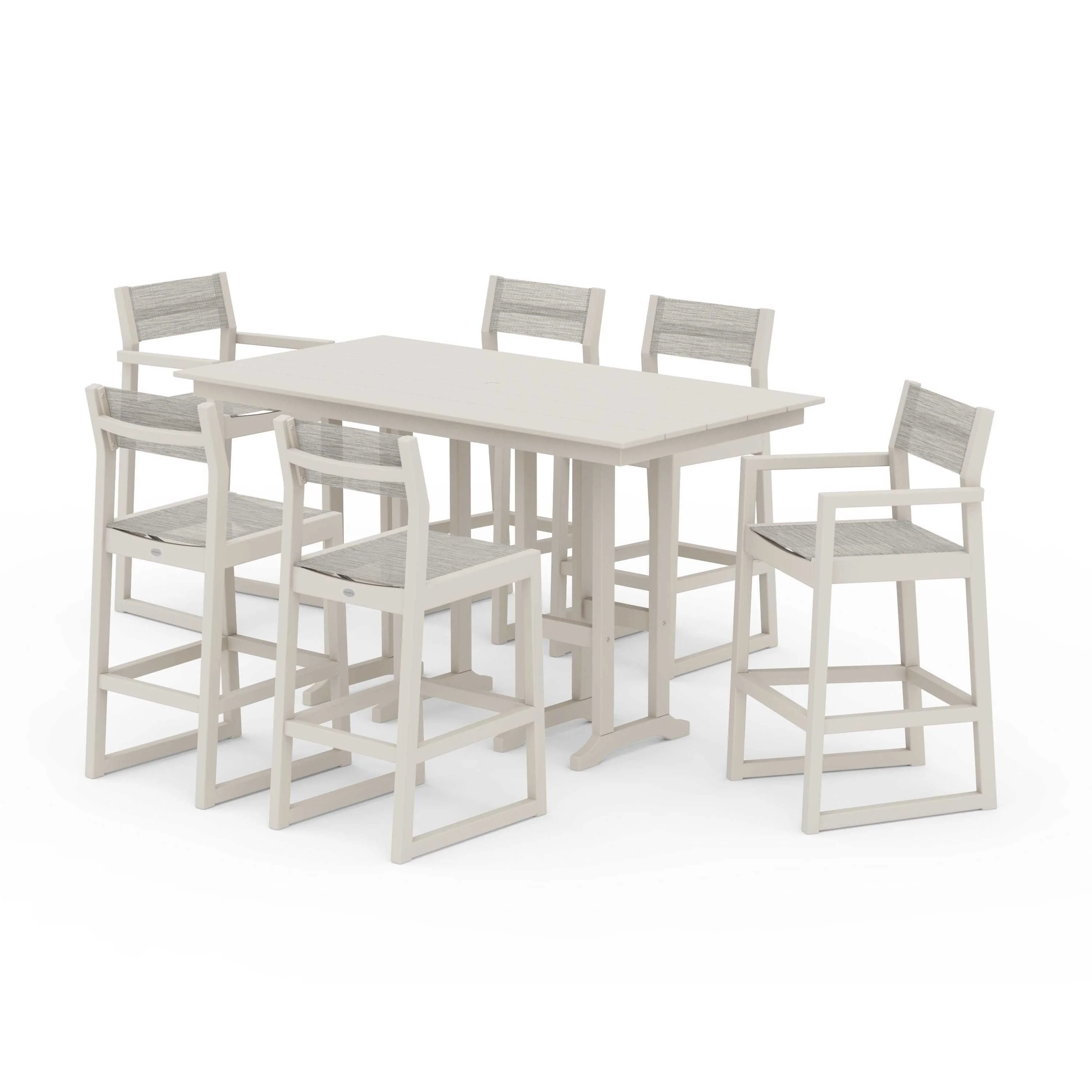 EDGE Sling 7-Piece Farmhouse Bar Set - Image 59
