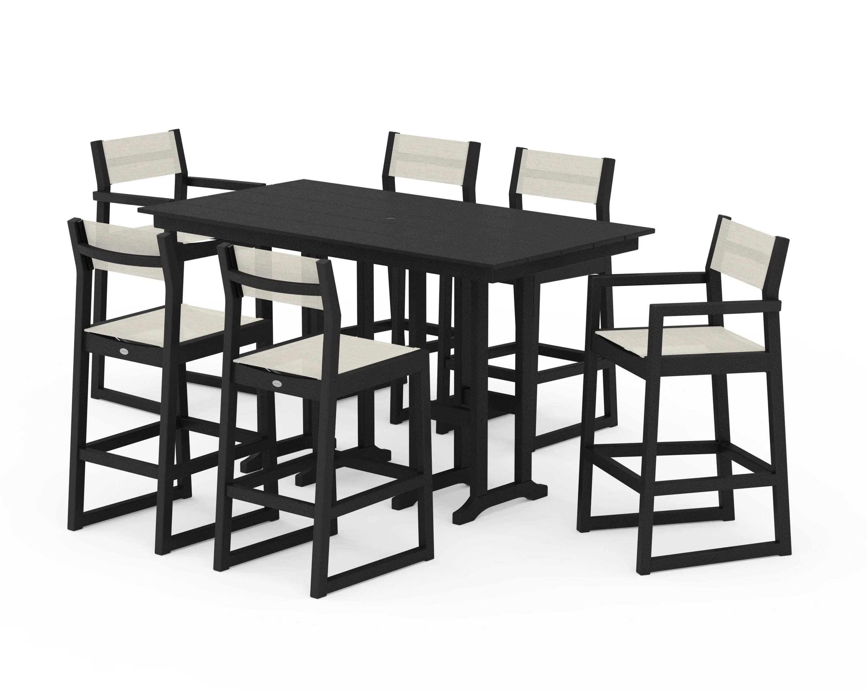 EDGE Sling 7-Piece Farmhouse Bar Set - Image 7