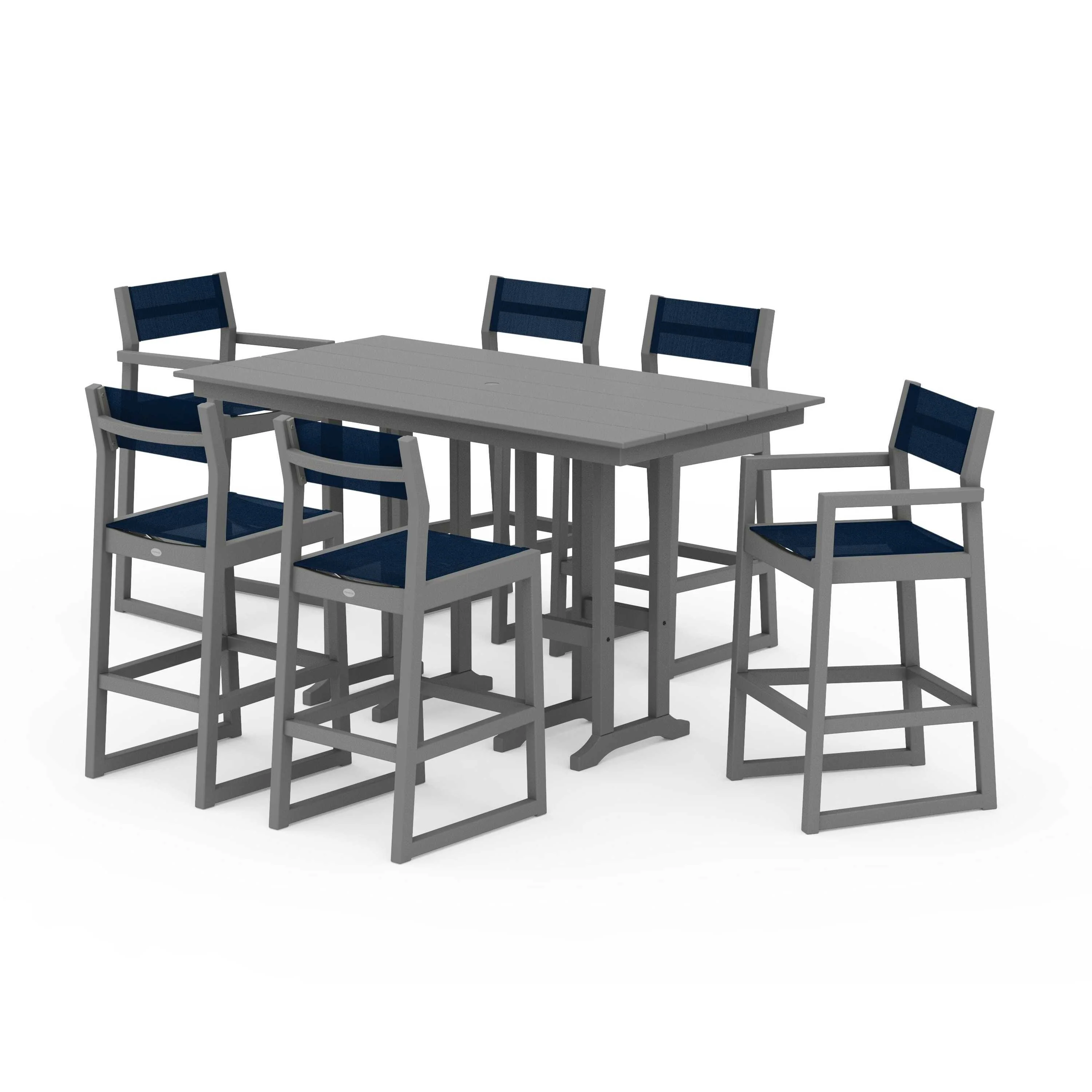 EDGE Sling 7-Piece Farmhouse Bar Set - Image 71