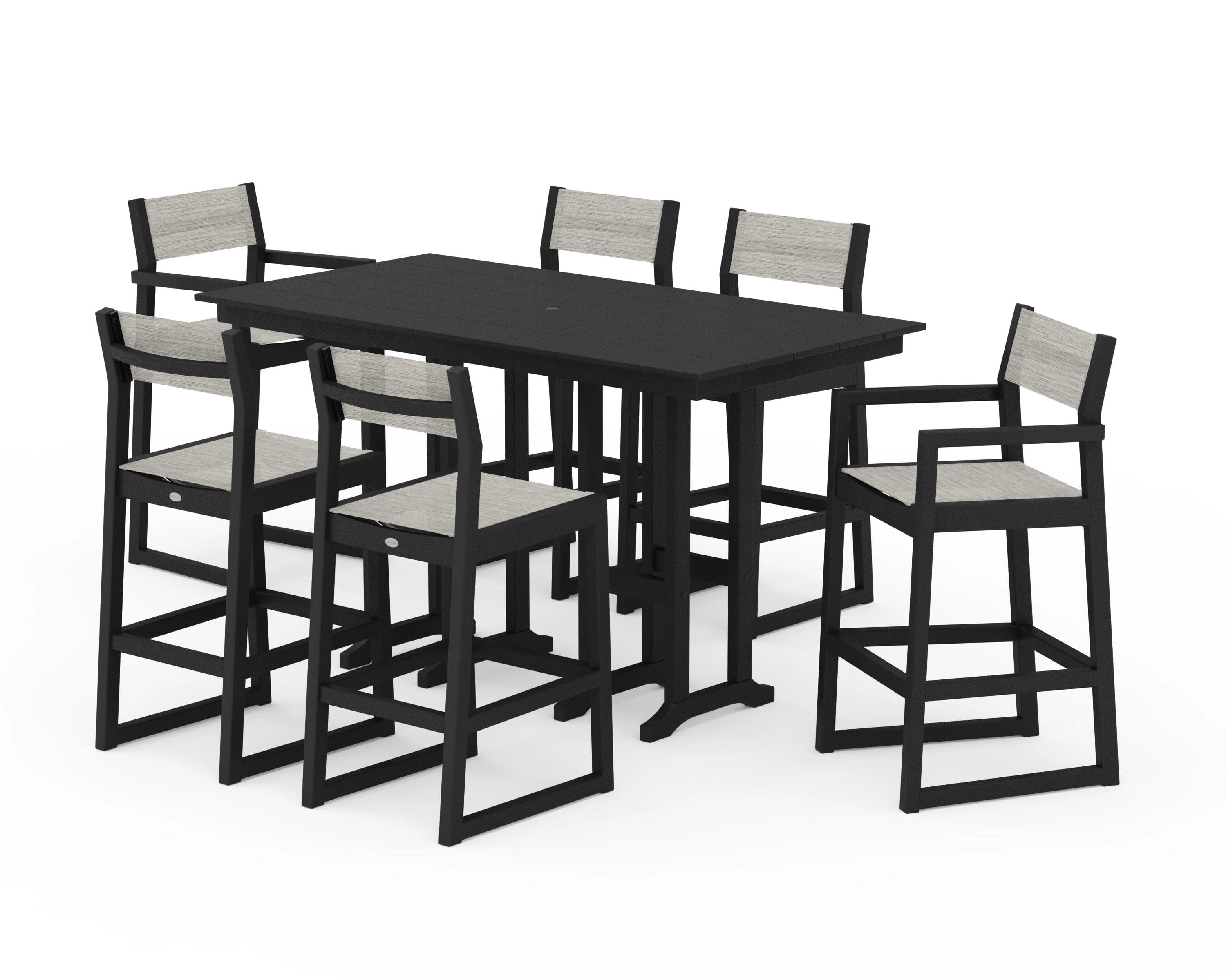EDGE Sling 7-Piece Farmhouse Bar Set - Image 8