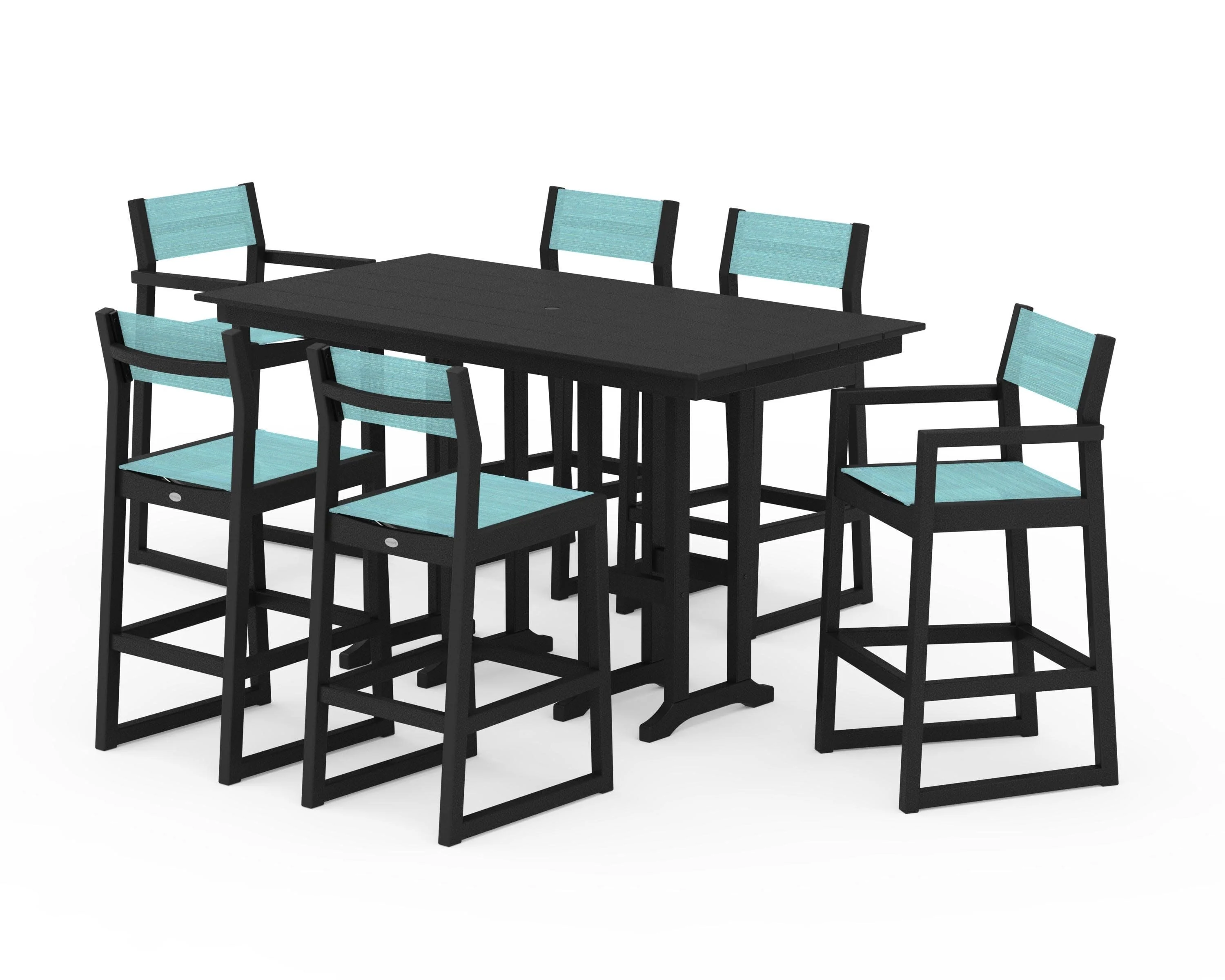 EDGE Sling 7-Piece Farmhouse Bar Set - Image 9