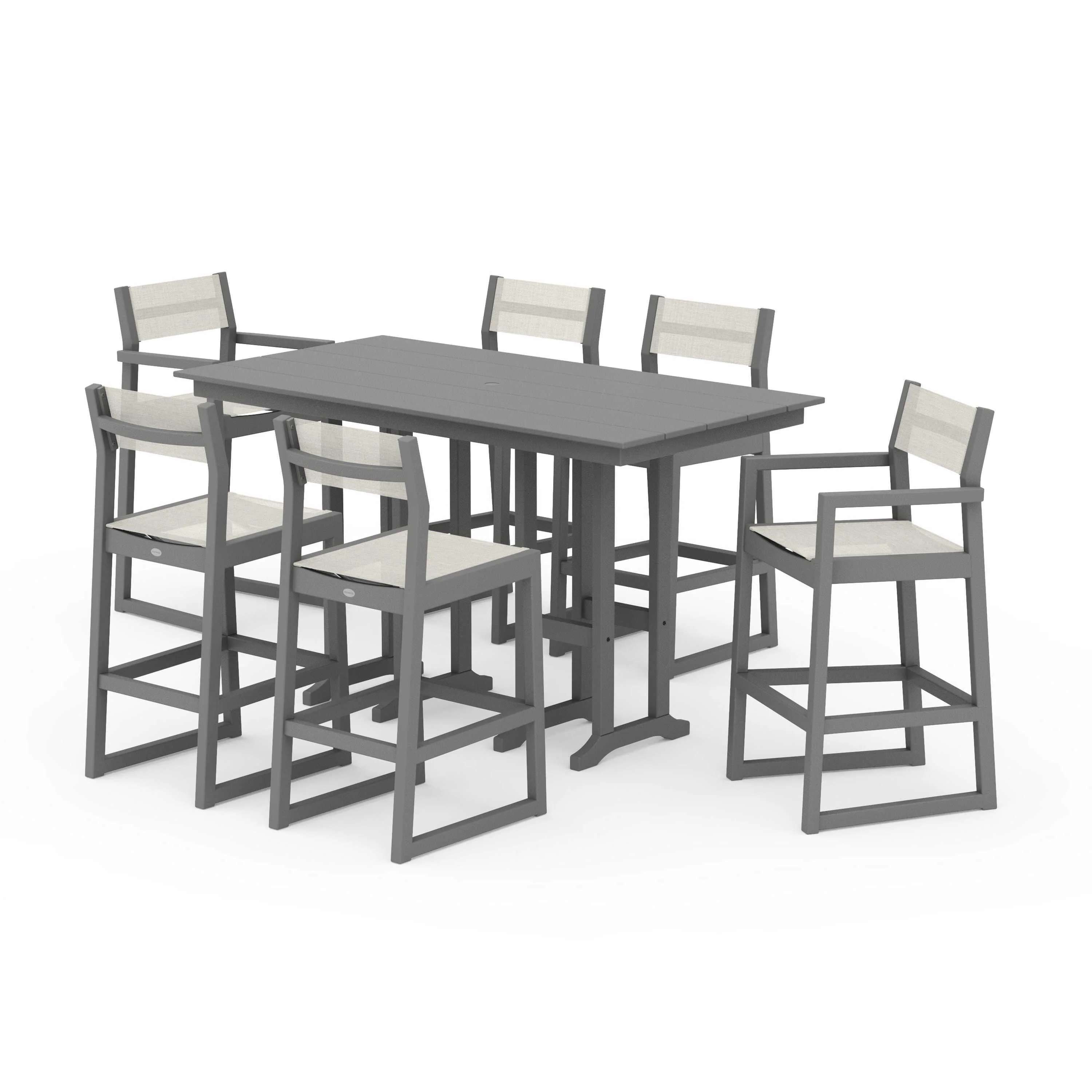 EDGE Sling 7-Piece Farmhouse Bar Set - Image 91