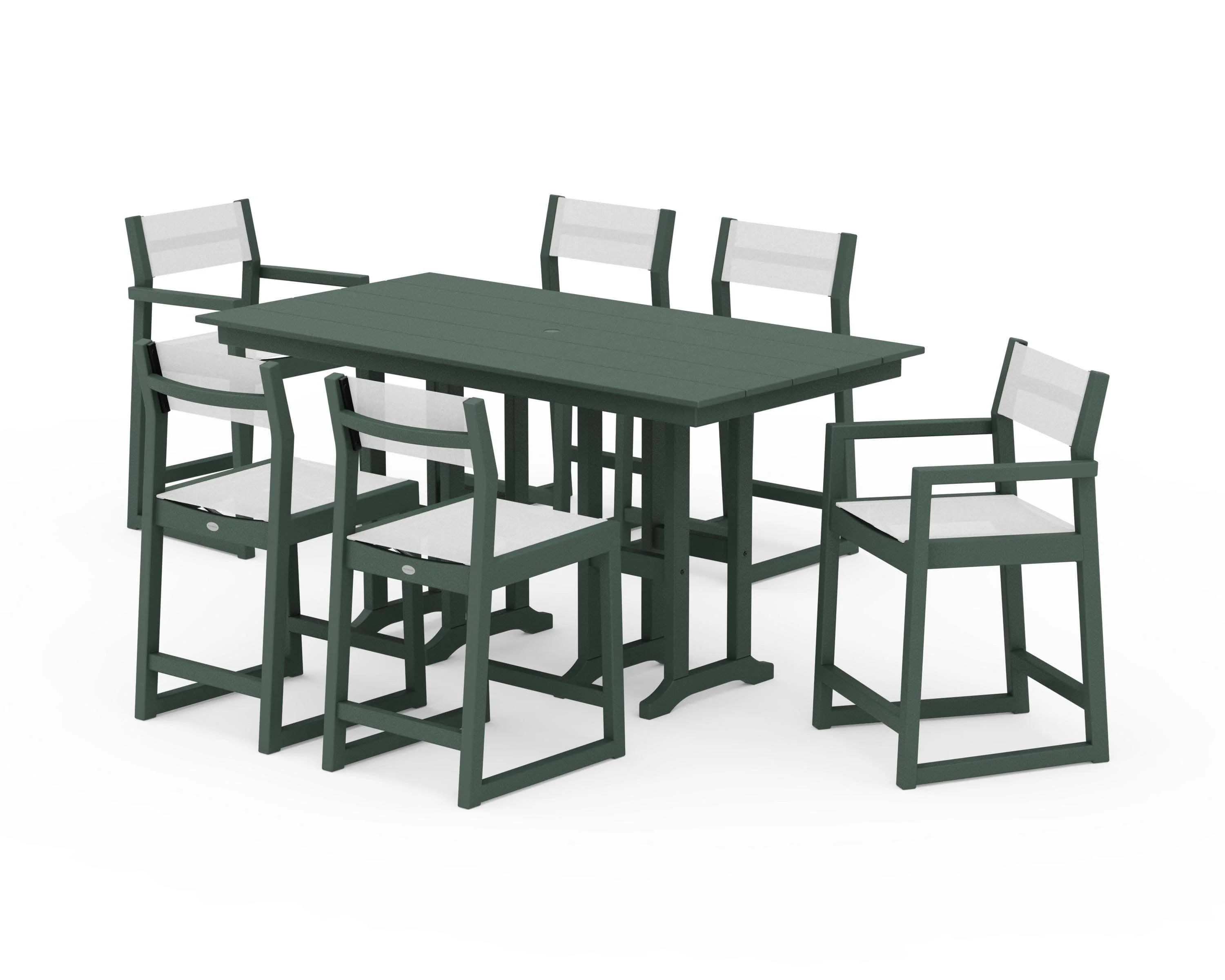 EDGE Sling 7-Piece Farmhouse Counter Set - Image 13
