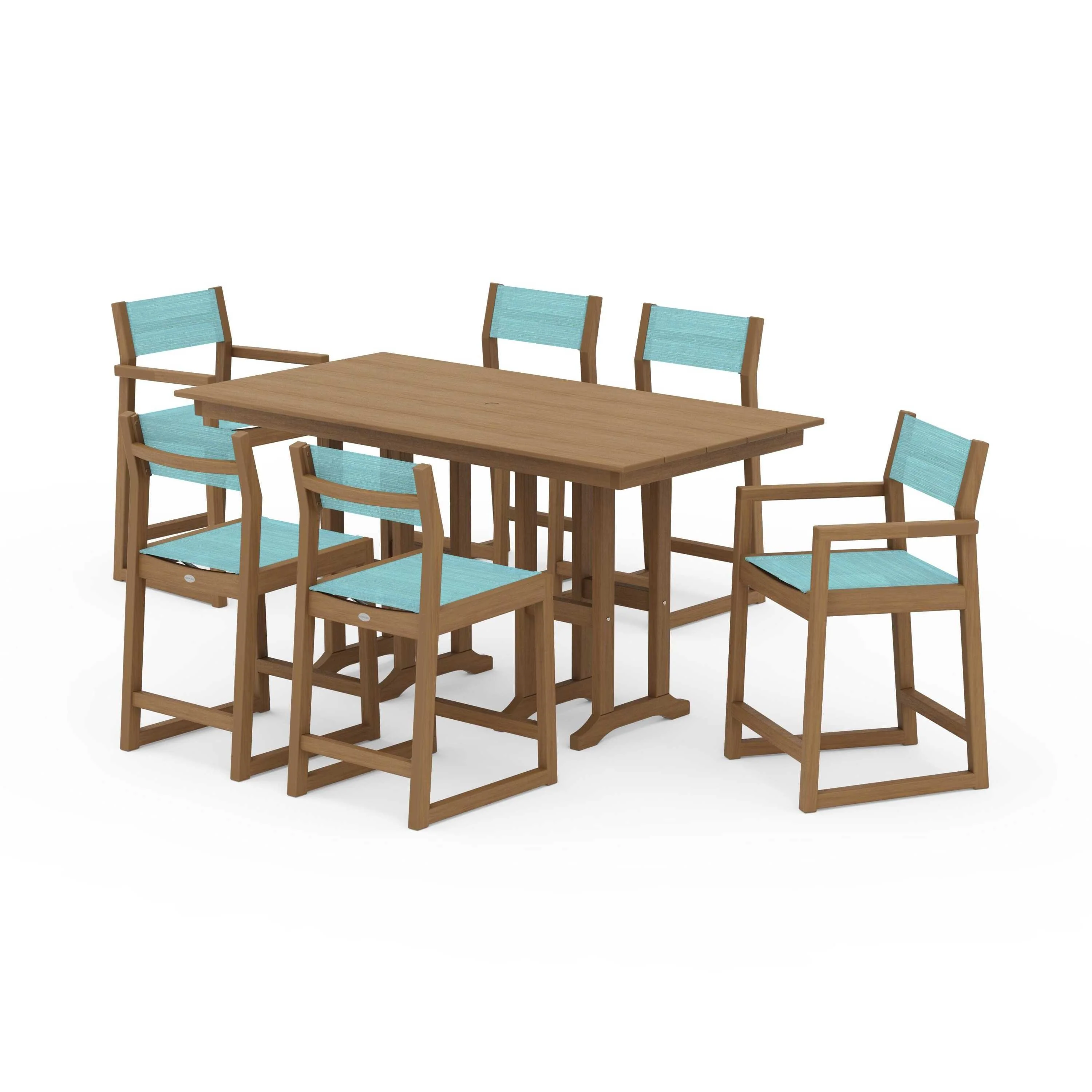 EDGE Sling 7-Piece Farmhouse Counter Set - Image 130