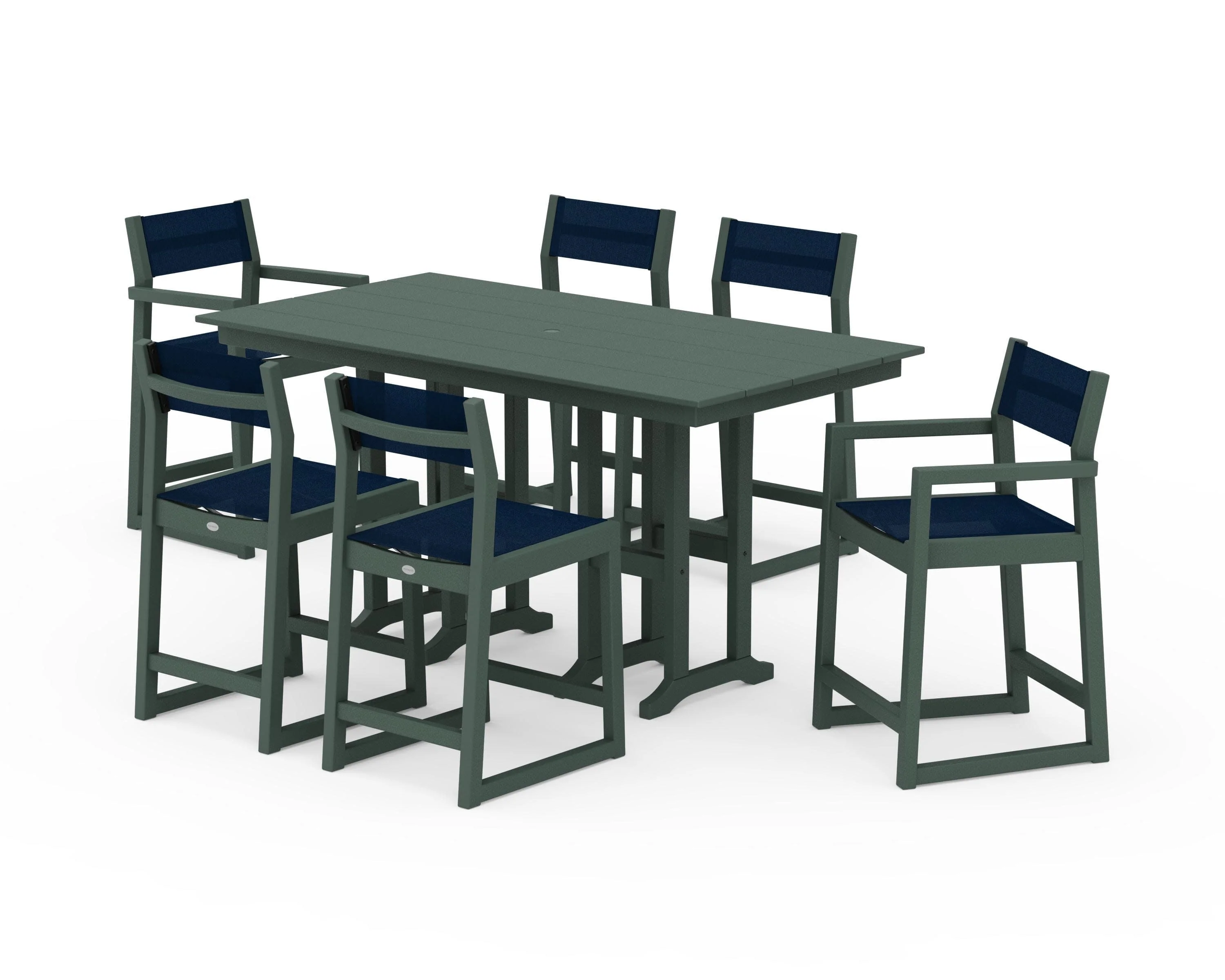 EDGE Sling 7-Piece Farmhouse Counter Set - Image 14