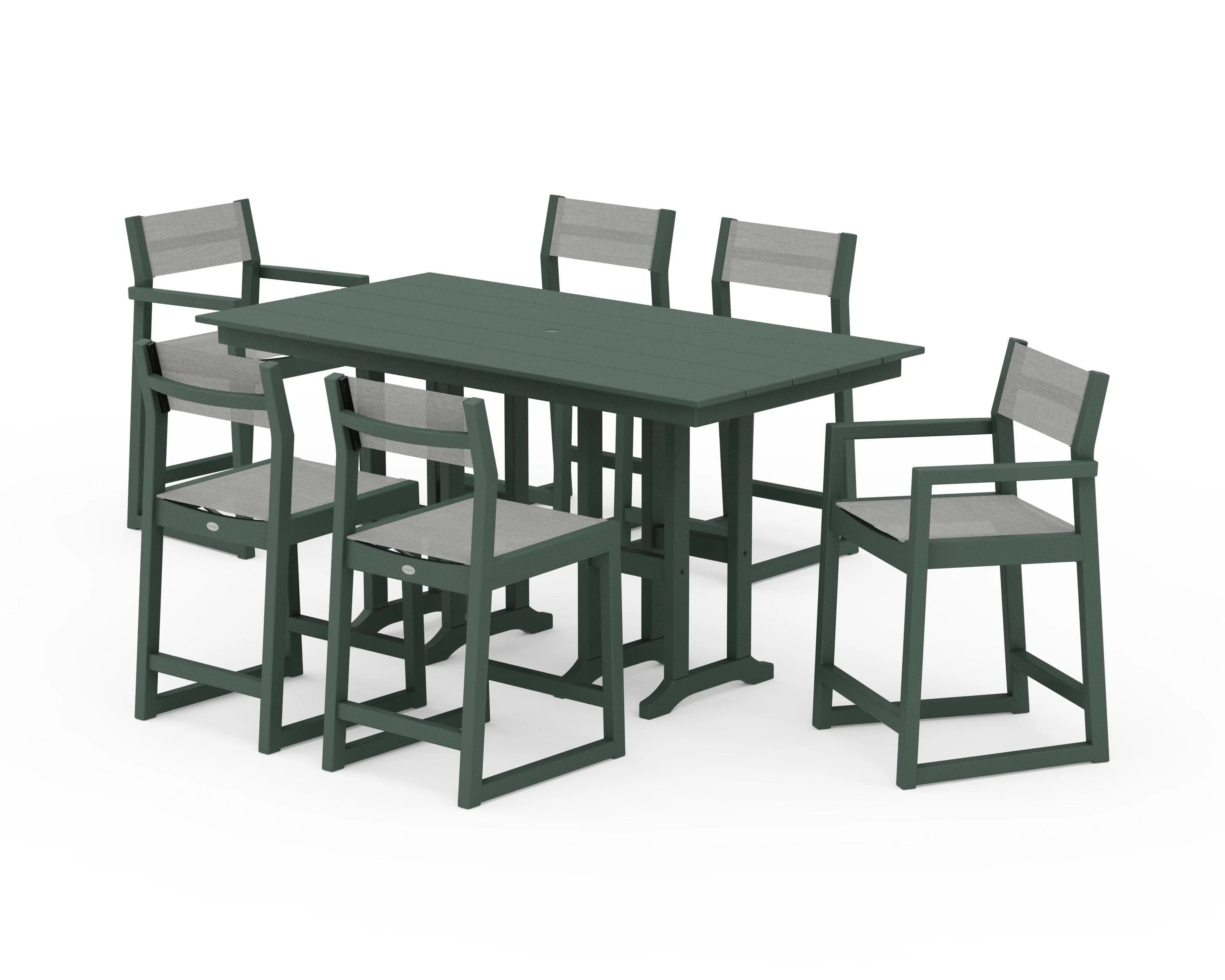EDGE Sling 7-Piece Farmhouse Counter Set - Image 15