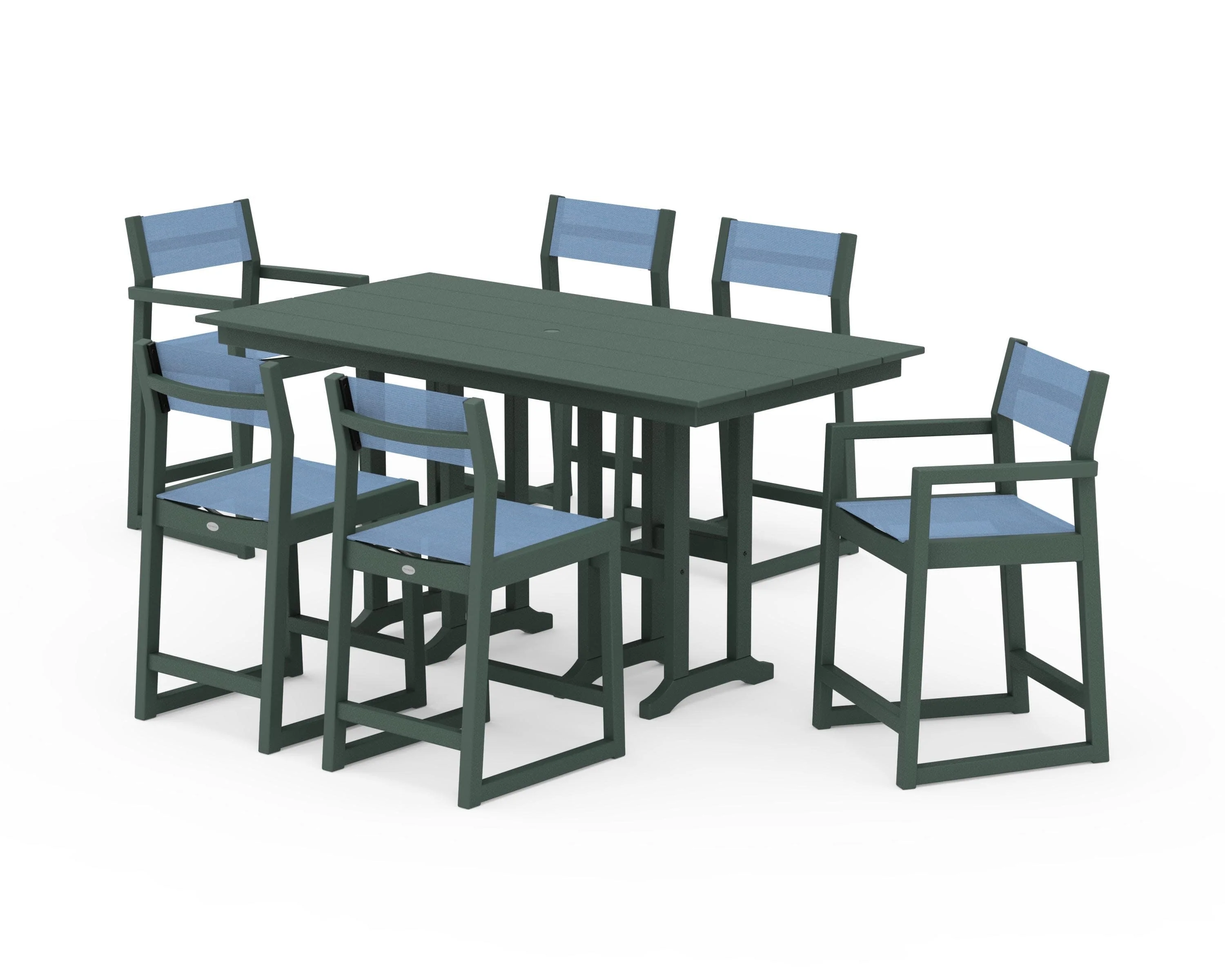 EDGE Sling 7-Piece Farmhouse Counter Set - Image 16