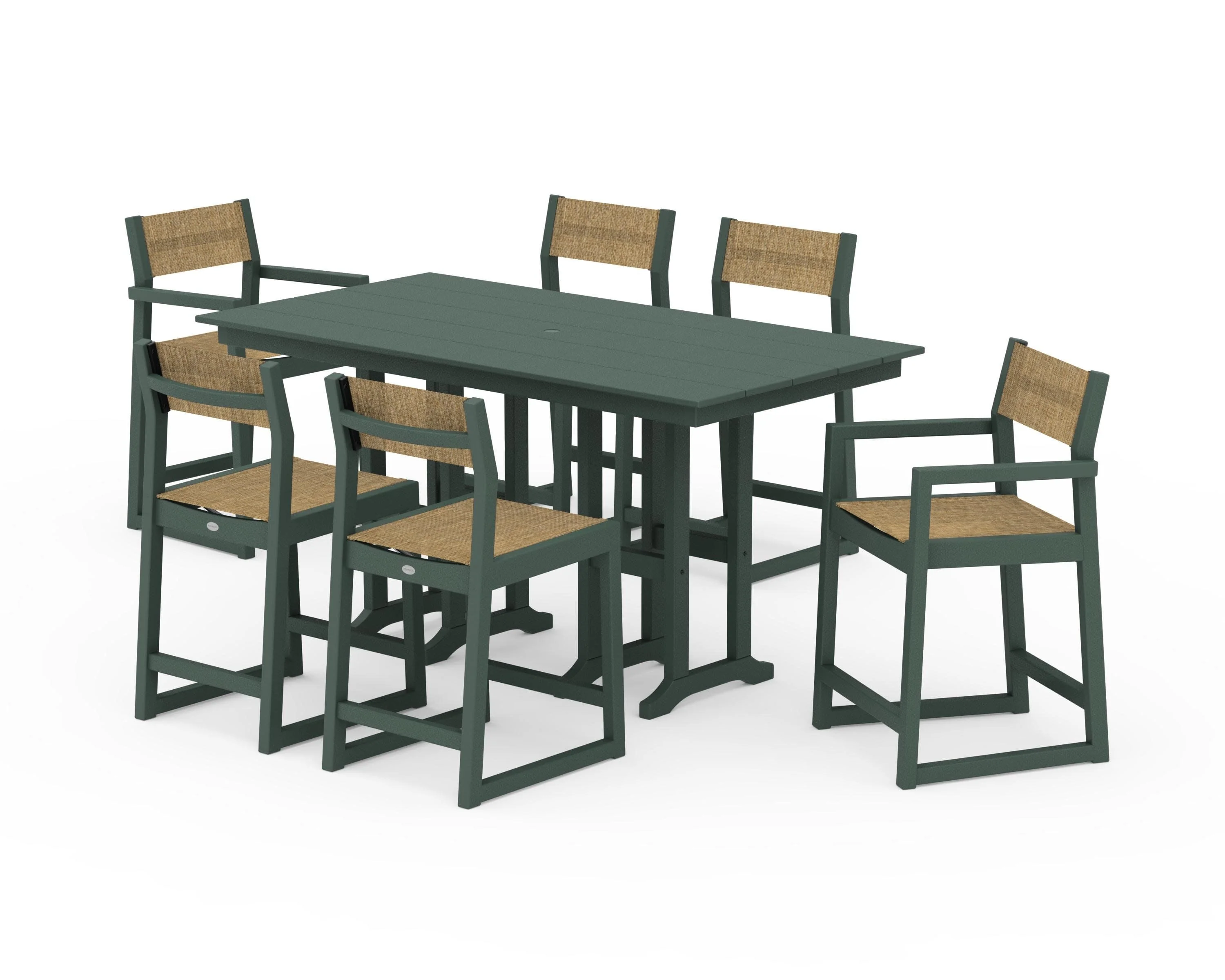 EDGE Sling 7-Piece Farmhouse Counter Set - Image 17