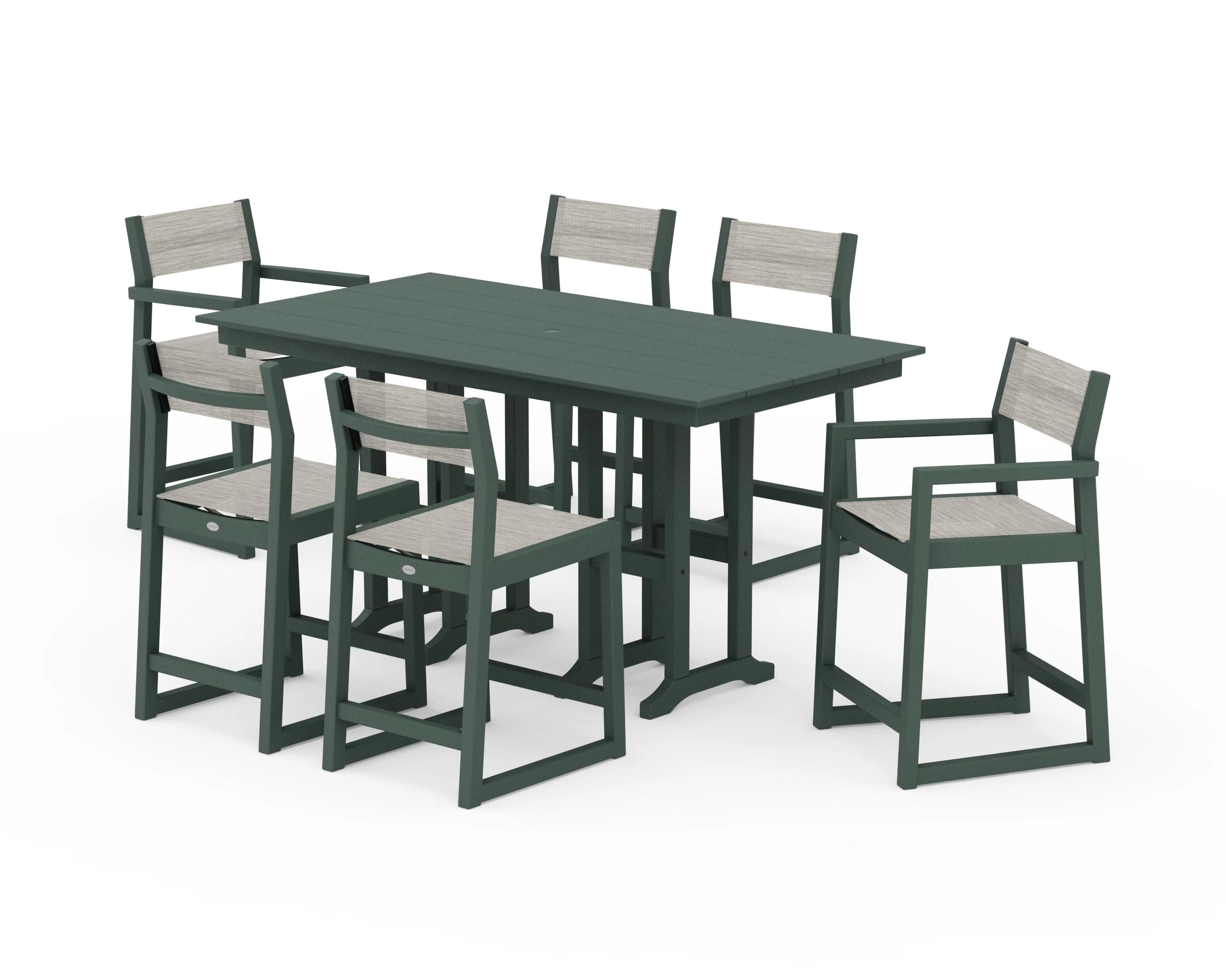 EDGE Sling 7-Piece Farmhouse Counter Set - Image 19