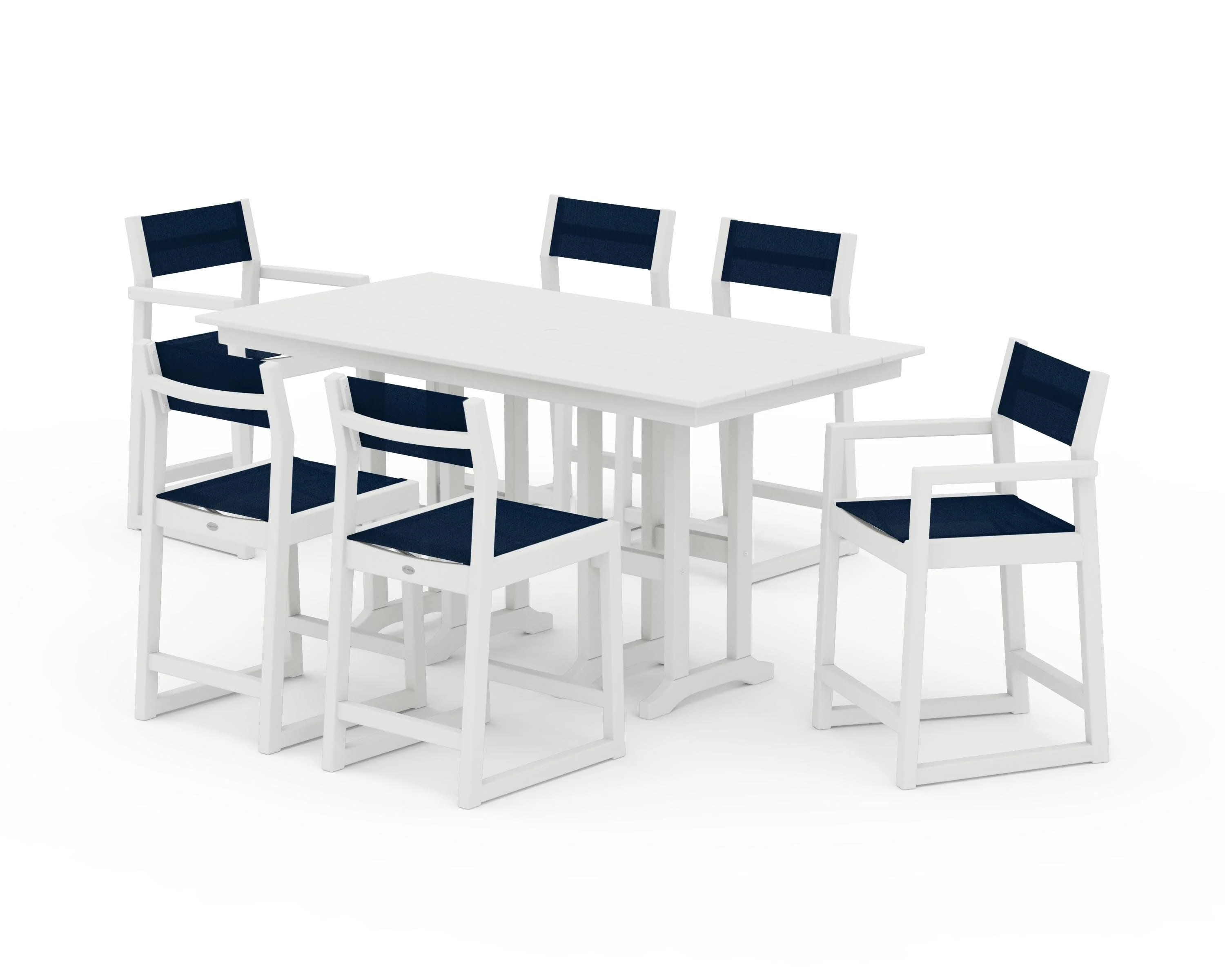 EDGE Sling 7-Piece Farmhouse Counter Set - Image 25