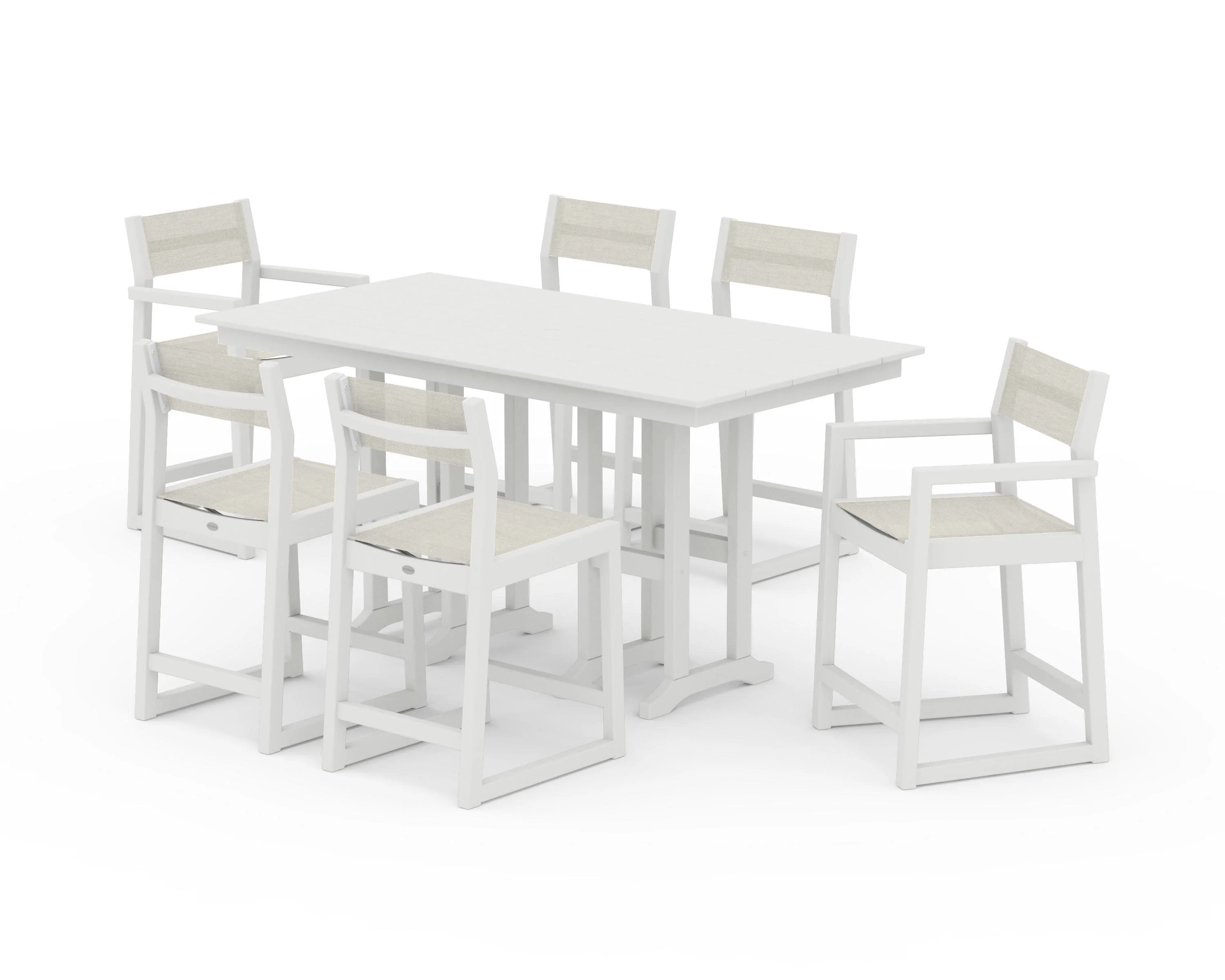 EDGE Sling 7-Piece Farmhouse Counter Set - Image 29