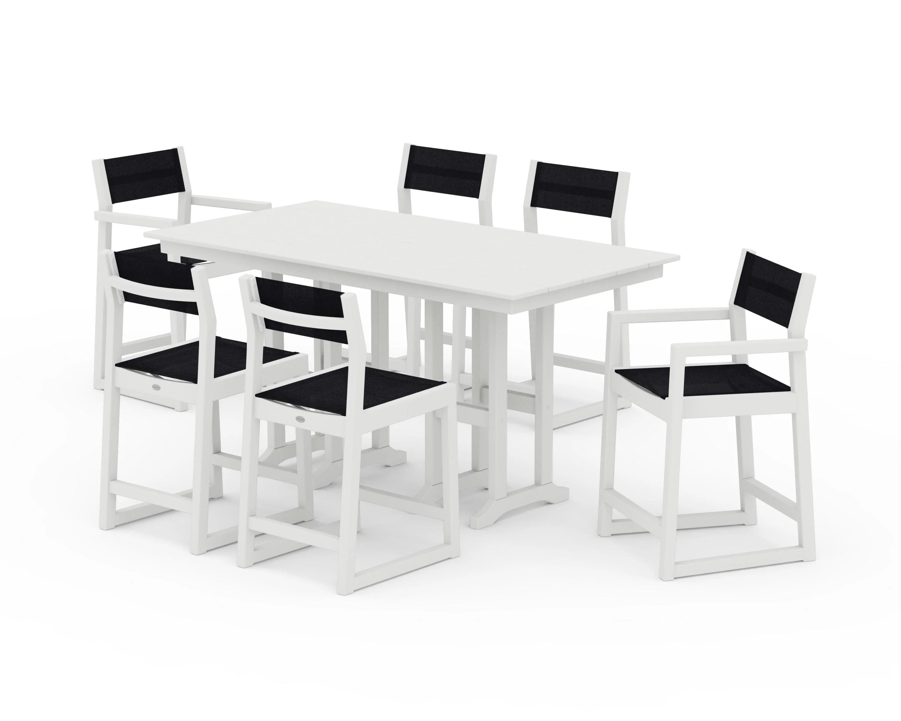 EDGE Sling 7-Piece Farmhouse Counter Set - Image 32