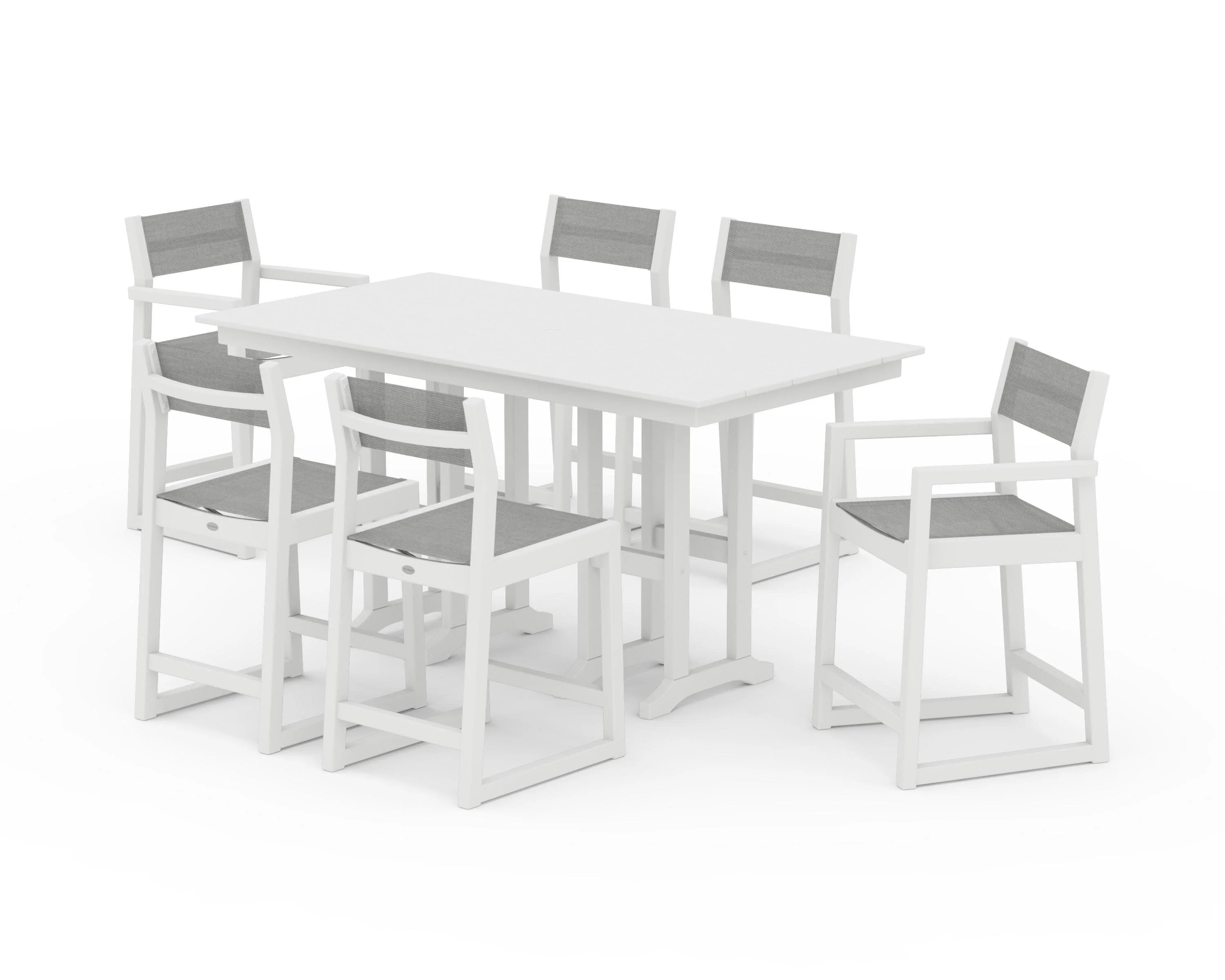 EDGE Sling 7-Piece Farmhouse Counter Set - Image 37