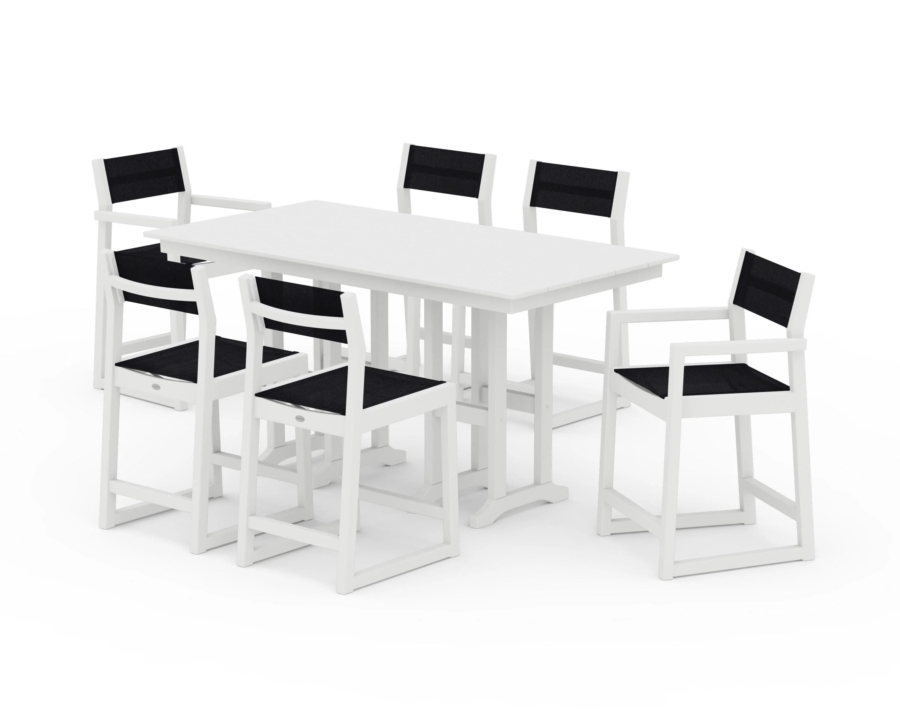EDGE Sling 7-Piece Farmhouse Counter Set - Image 42