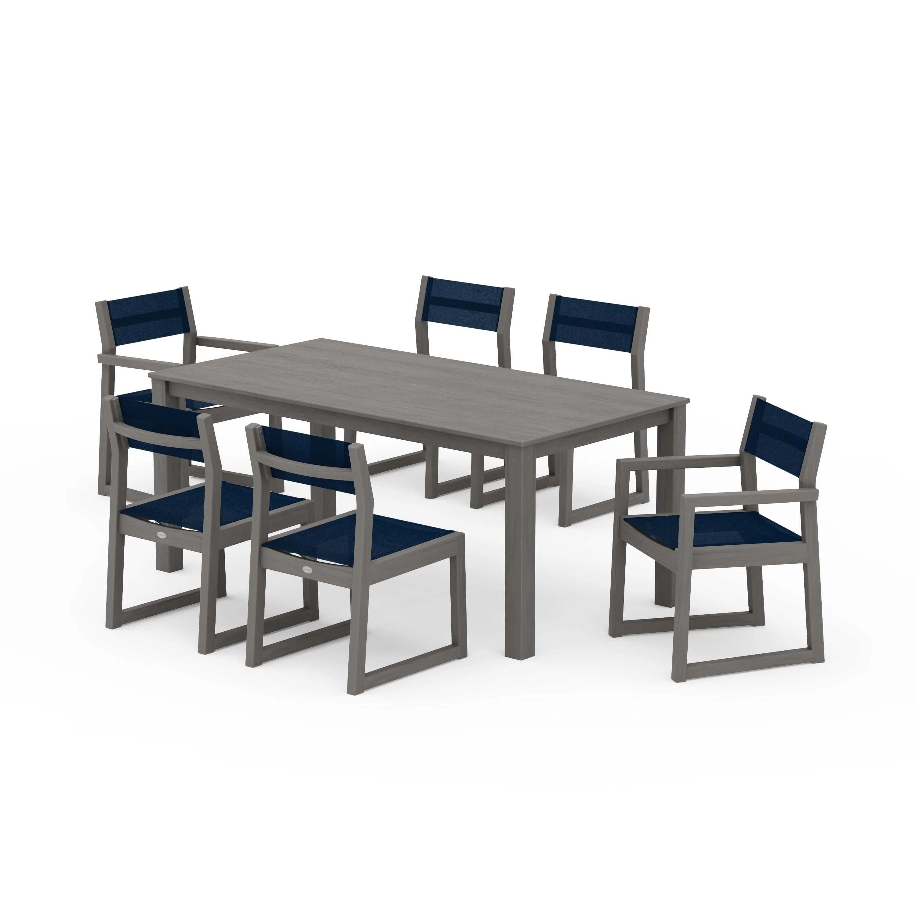 EDGE Sling 7-Piece Parsons Dining Set - Image 120
