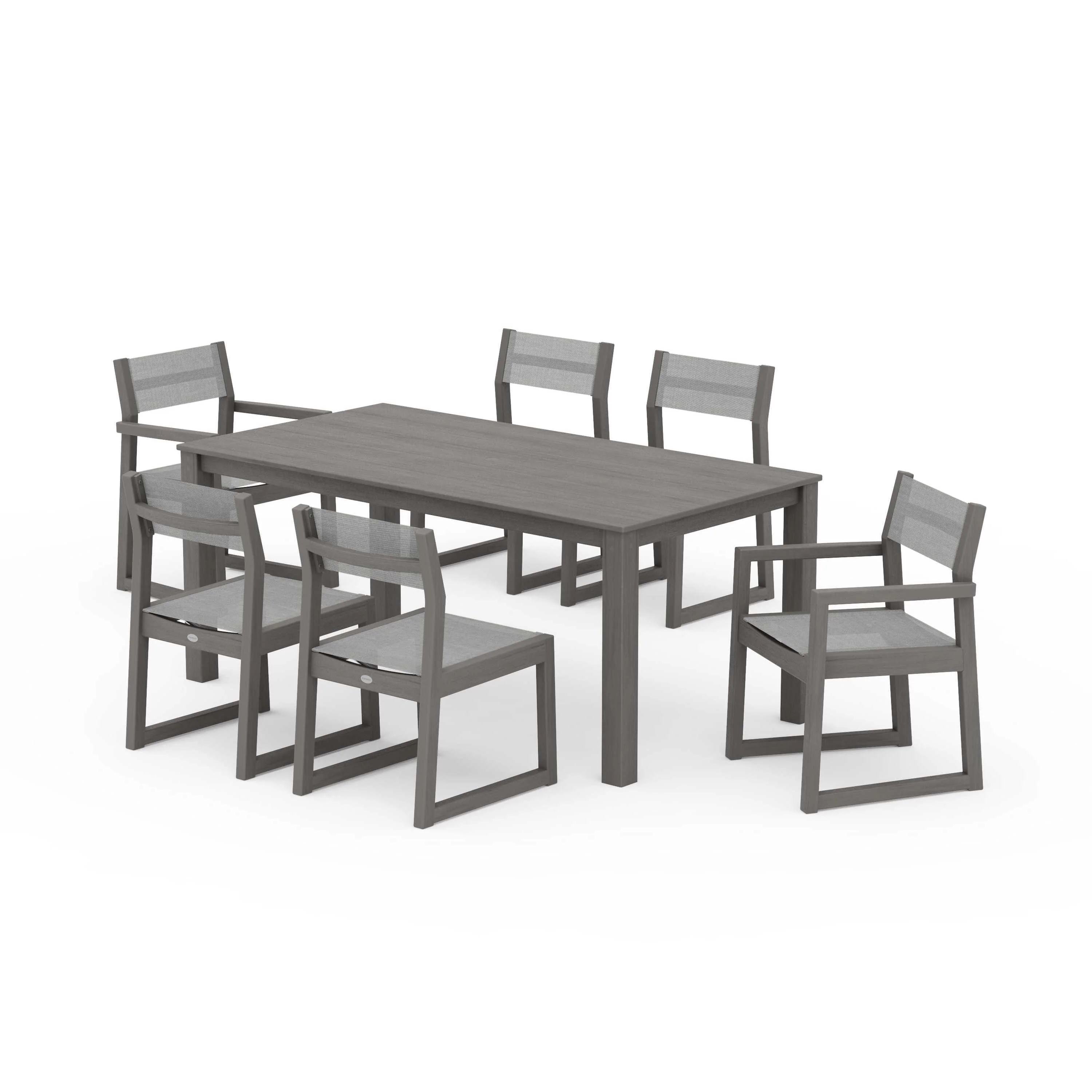 EDGE Sling 7-Piece Parsons Dining Set - Image 64