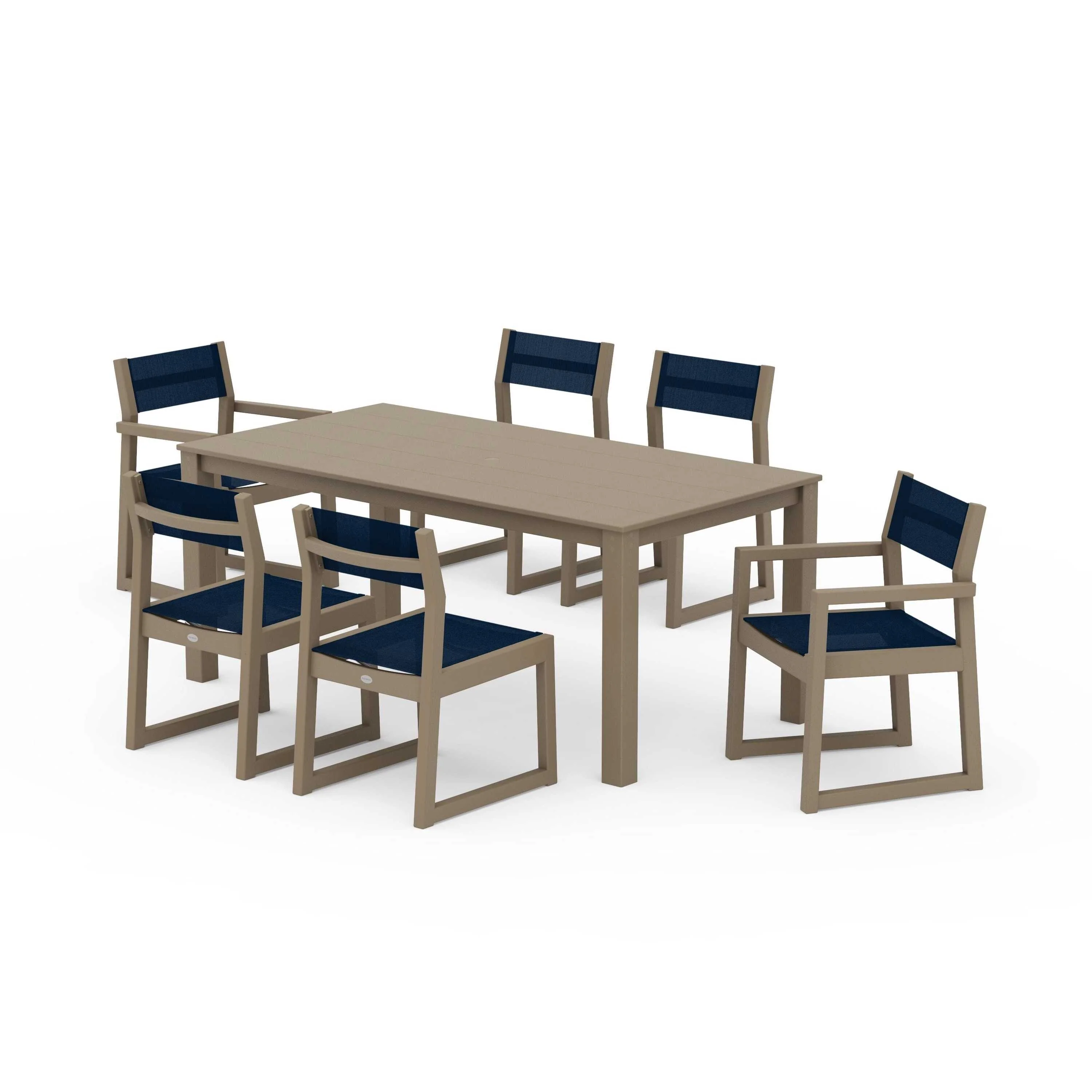 EDGE Sling 7-Piece Parsons Dining Set - Image 67