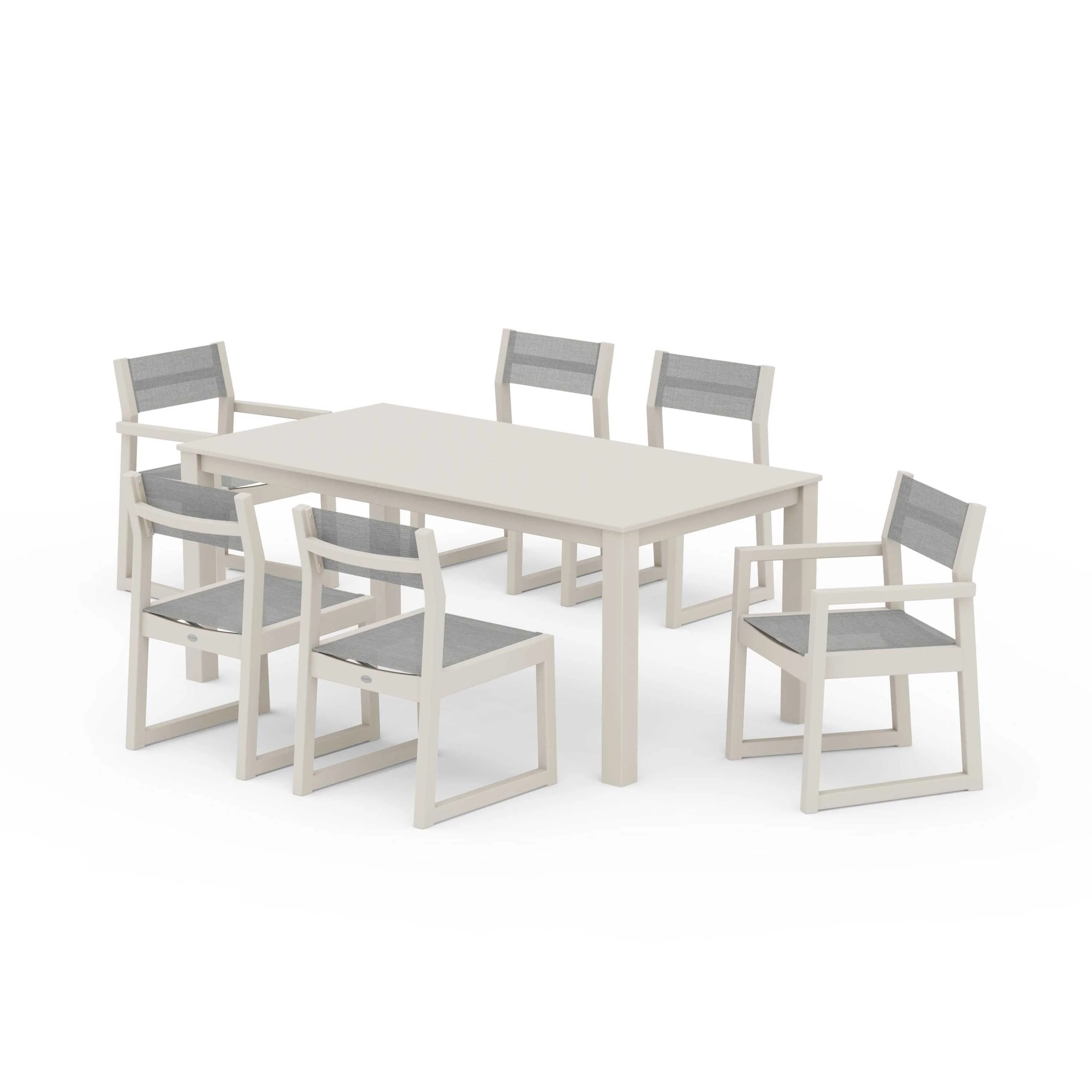 EDGE Sling 7-Piece Parsons Dining Set - Image 77