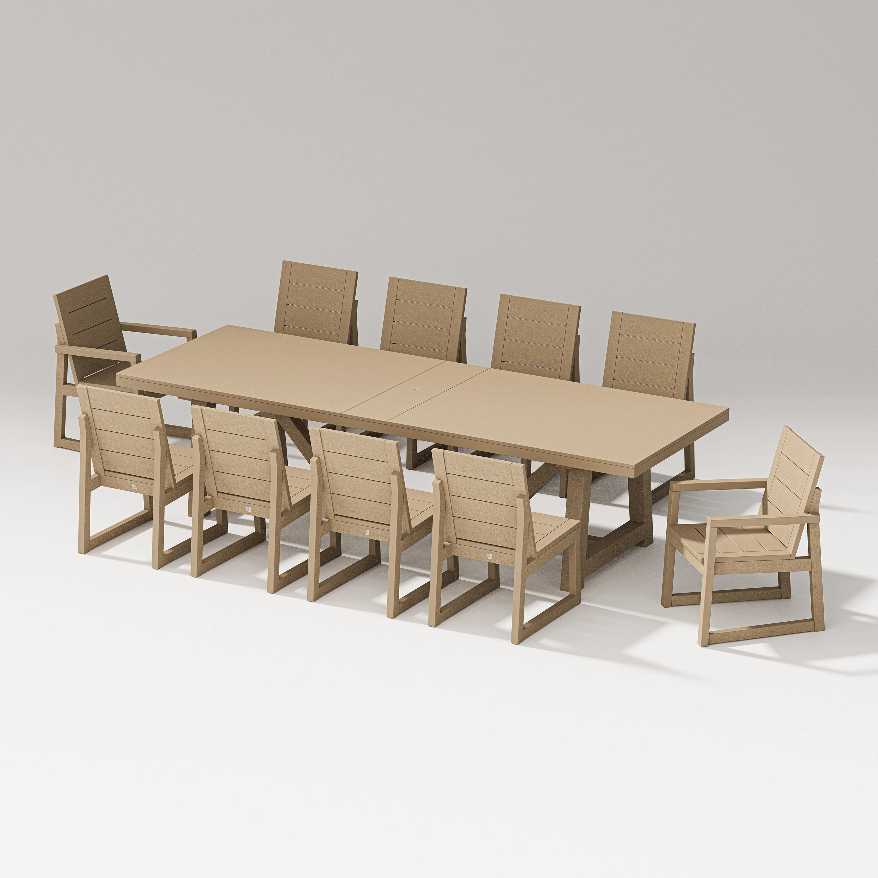 Elevate 11-Piece A-Frame Table Dining Set - Image 6